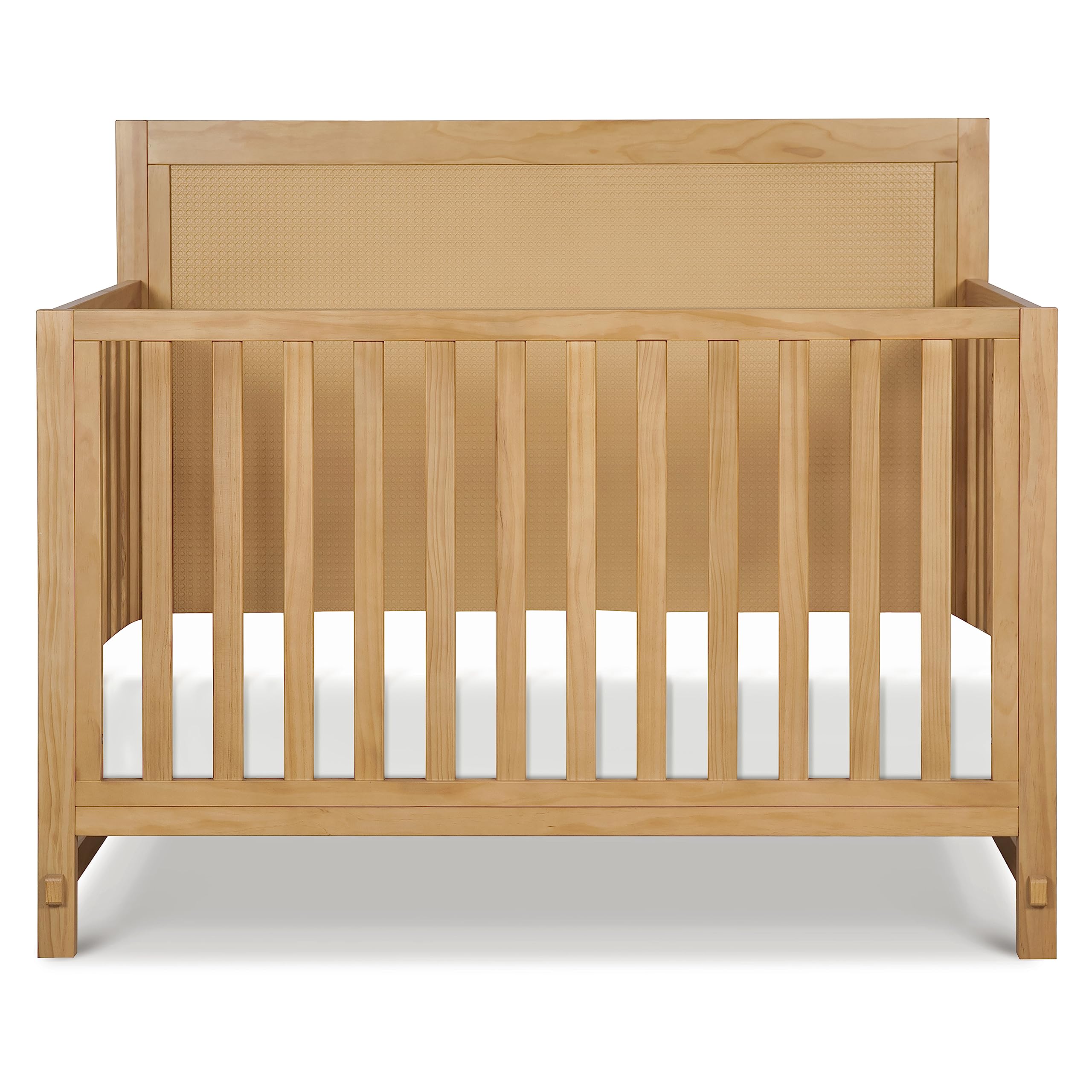 Davinci Margot 4-in-1 Convertible Crib in Honey GREENGUARD Gold Certified