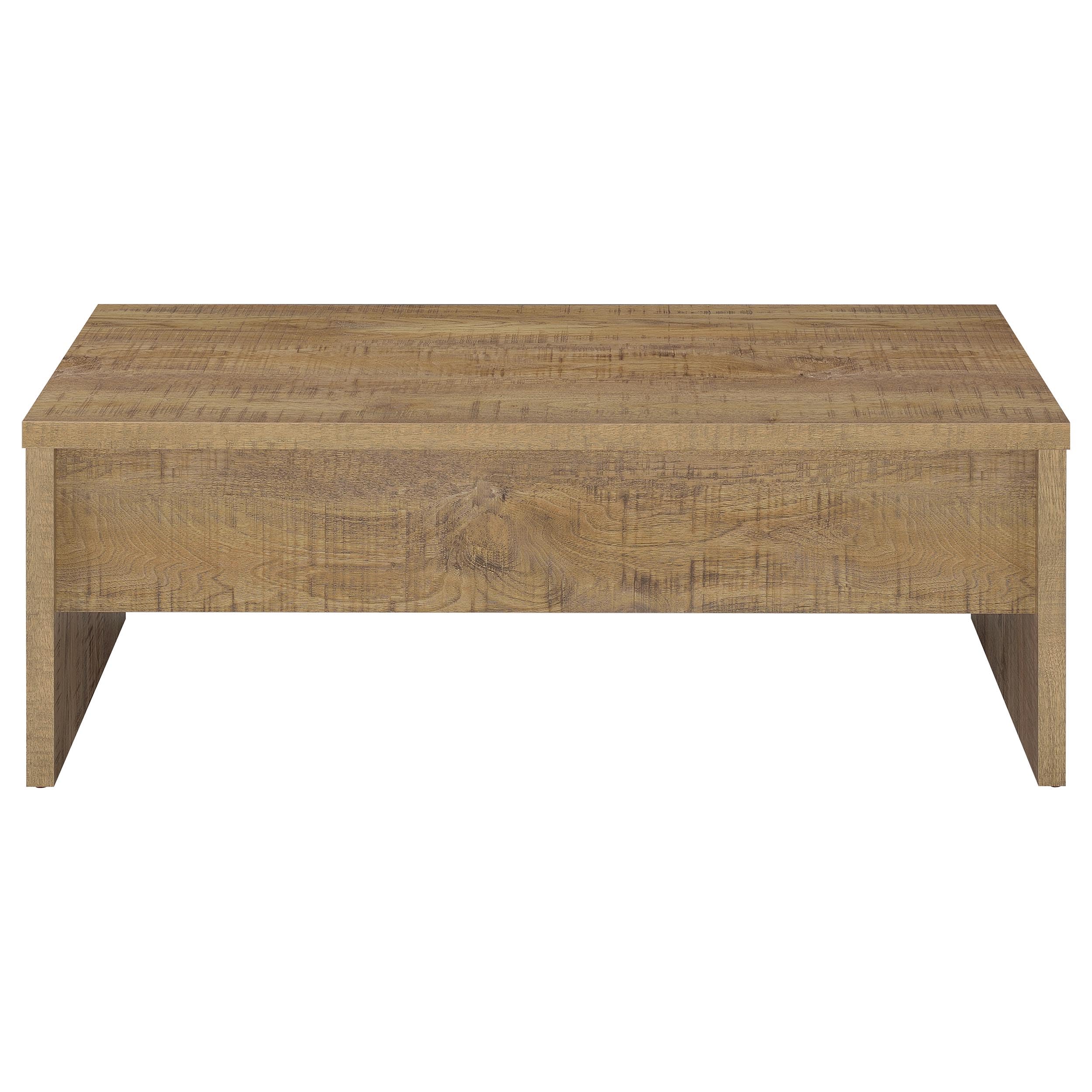 Coaster Home Furnishings - Canoga - Wood - Lift-Top Coffee Table with Hidden Storage, Pop-Up Design and Three Compartments - Living Room - Mango - 706358