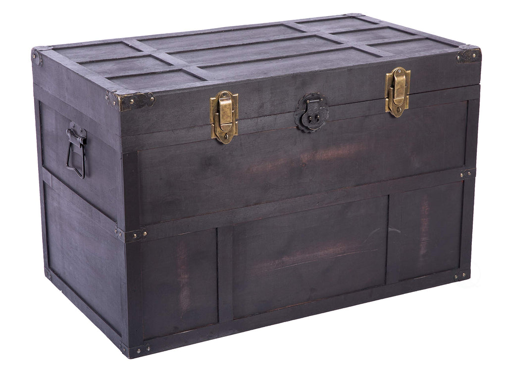 Vintiquewise(TM) Old Cedar Style Large Chest