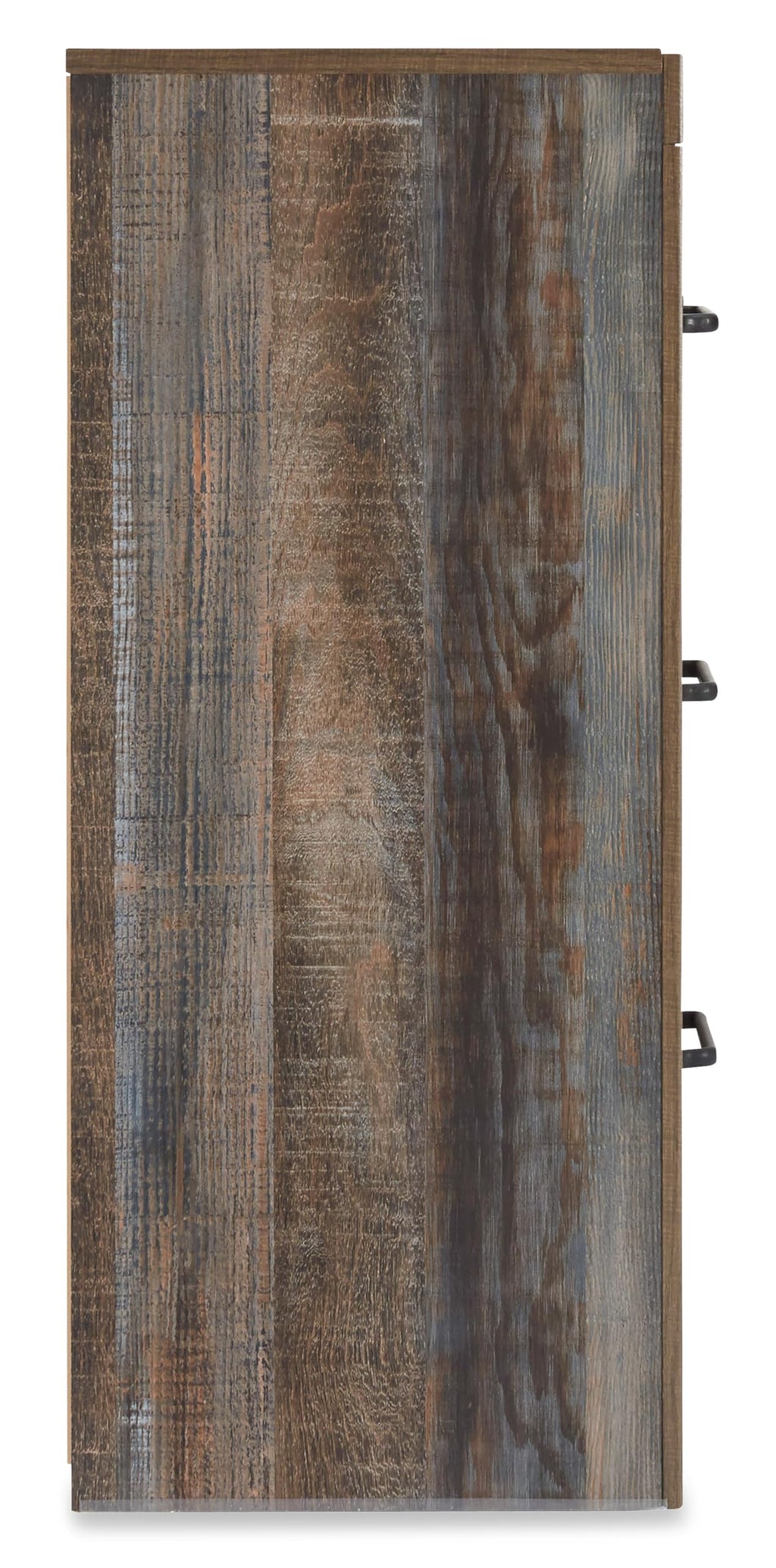 Signature Design by Ashley Drystan 6 Drawer Dresser, Large-scale Hardware, Smooth-gliding Drawers, Wood, 58.7" W x 15.31" D x 36.46" H, Weatherworn Brown