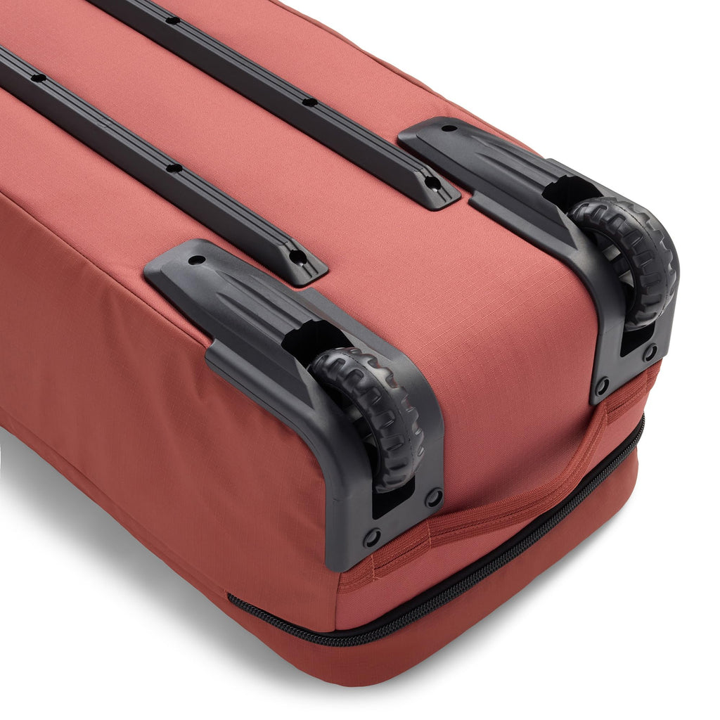 evo Deluxe Ski and Snowboard Roller Bag with Packing Cube, TSA Compliant Ski Boot Gear Bag with Wheels