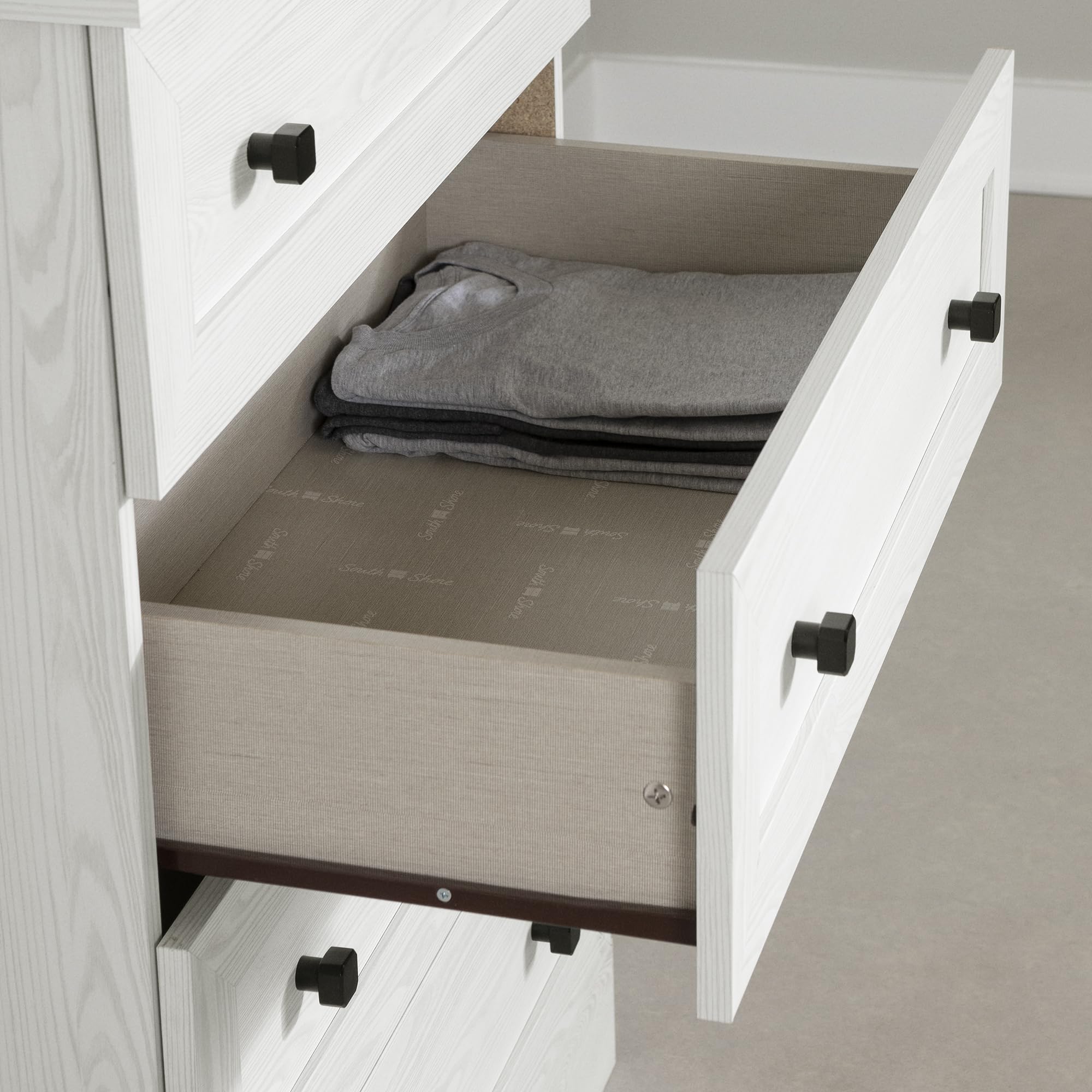 South Shore Hazen 4-Drawer Chest White Pine