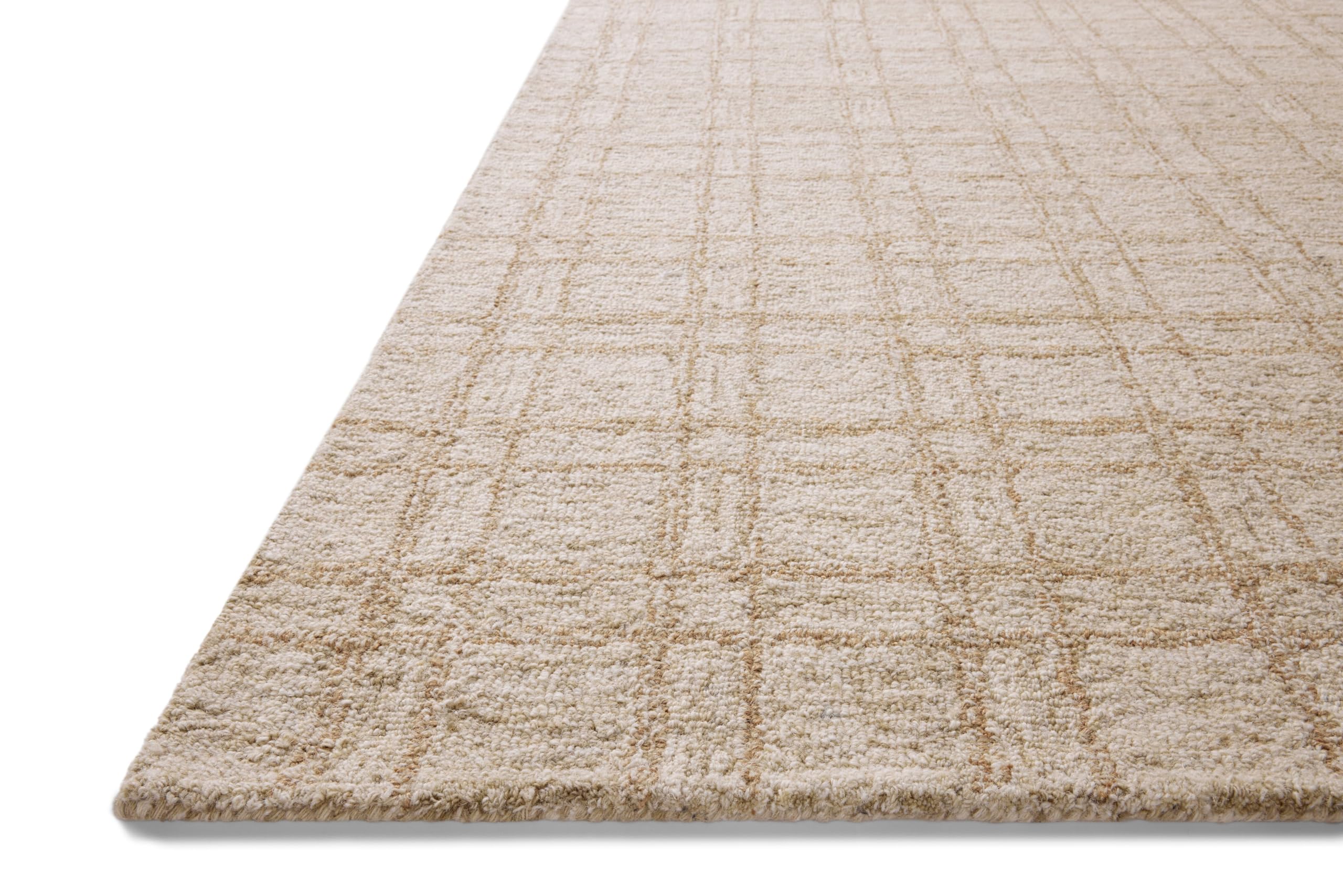Loloi Chris Loves Julia Polly Collection POL-10 Khaki/Sand 8'-6" x 11'-6" Area Rug