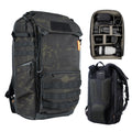PGYTECH OneMo TAC 35L Tactical Camera Backpack, Waterproof DSLR/SLR/Mirrorless Photography Camera Bag with 15.6" Laptop Sleeve, Tripod Holder & Rain Cover (Dark Night Camo)
