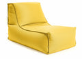 Gouchee Home Alpine Outdoor/Indoor Bean Bag Chair, Yellow - Lounger with Back Rest Filling Included, Sofa Chair for Patio and Outdoors, Beanbag Chair with Water-Proof Fabric, X-Large