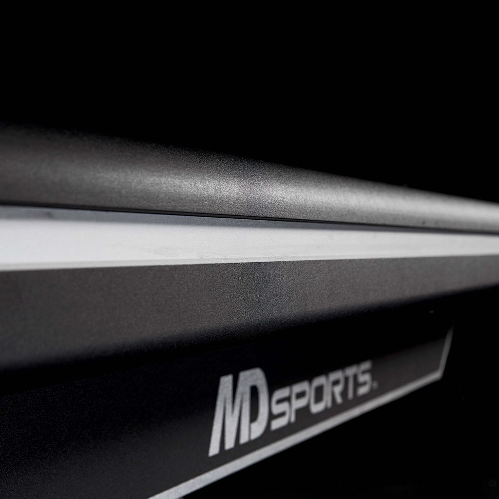 MD Sports 7.5' ft Titan Pool Table with Billiard Ball and Cue Stick Set