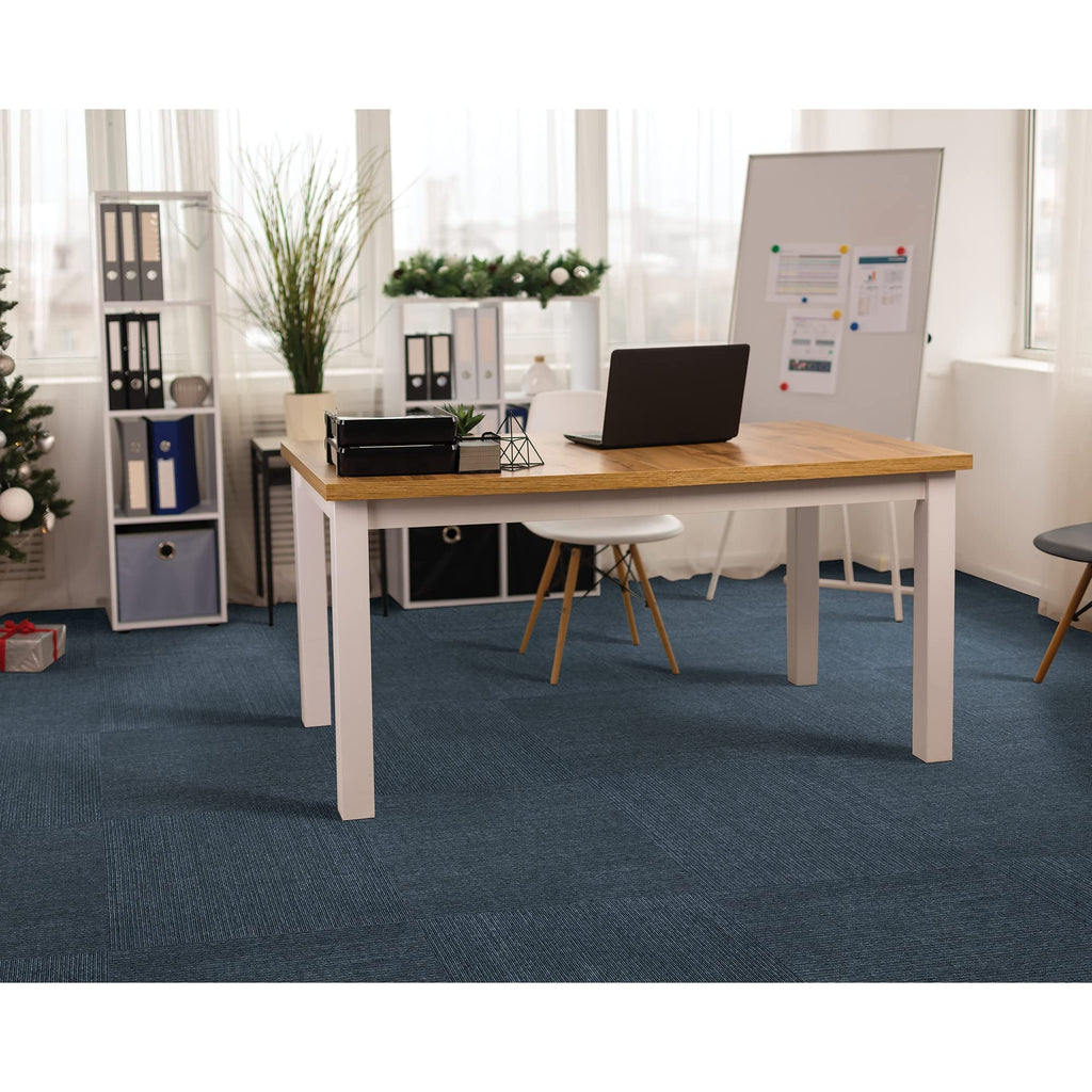 Mohawk Advance 24" x 24" Berber (Loop pile), 0.09" Pile Height, Carpet Tile, PET Fiber, Live News Color, (24 Tiles), (96 sqft/carton)