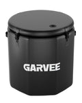 XXL Ice Bath Tub for Athletes, Compatible with Water Chillers, 186-Gallon Inflatable Cold Plunge Tub with Insulated Lid, Portable for Outdoor & Indoor Recovery (Black, 186Gallon)