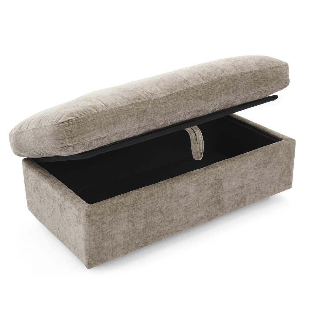 Eafurn 56" Convertible Loveseat Sofa Bed with Ottoman, Adjustable Loveseat Couch Sleeper Chair, Folding Futon Sofa with Phone Holder & Charging Port, Deep Seat Lounge Couch for Living Room
