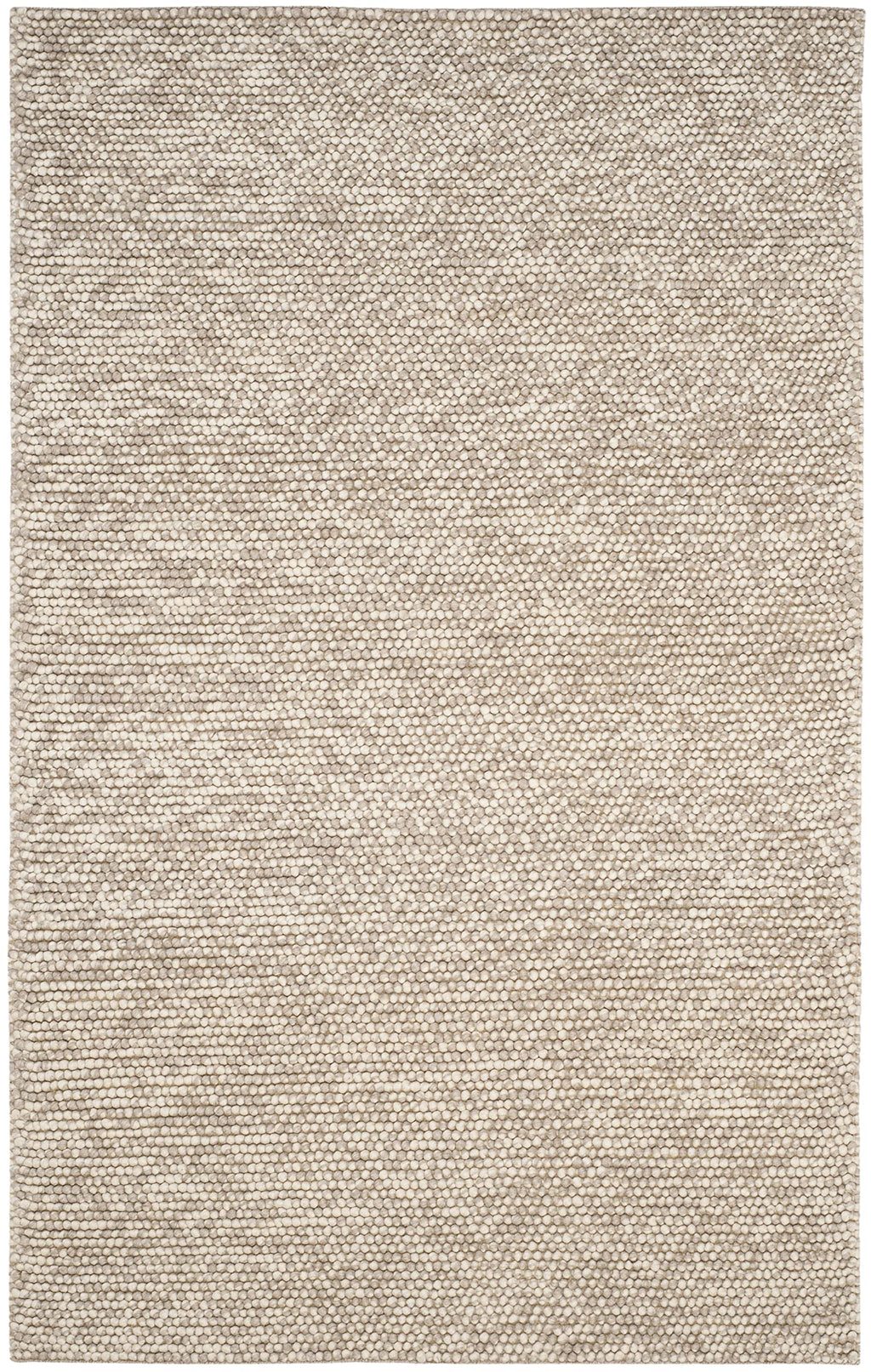 SAFAVIEH Area Rug 6x9 - Natura Collection - Beige, Handmade Wool Blend, Textured Design, Ideal for Living Room, Bedroom, Dining Space (NAT620B)