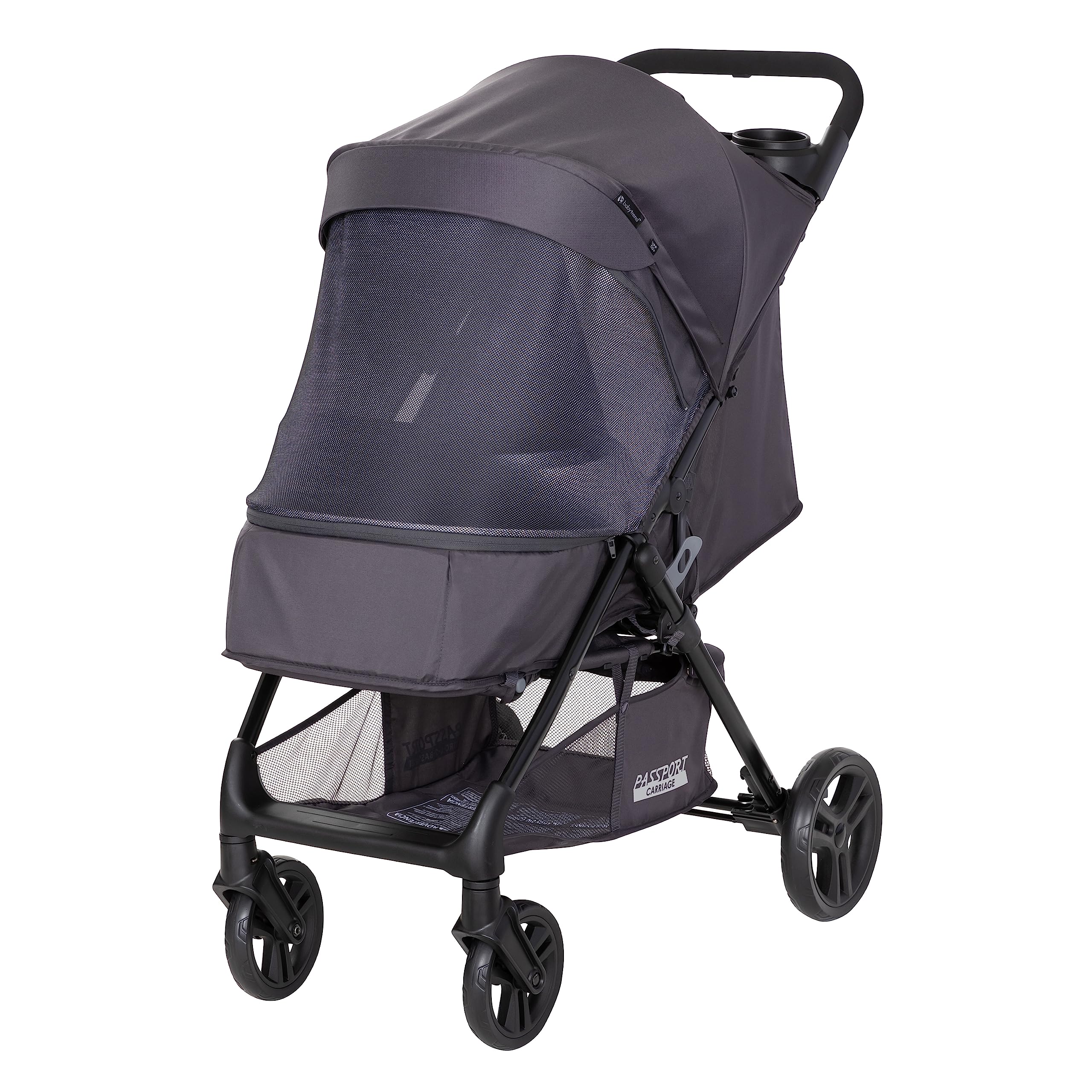 Baby Trend Passport® Carriage Stroller Travel System with EZ-Lift™ Infant Car Seat, Dash Pink