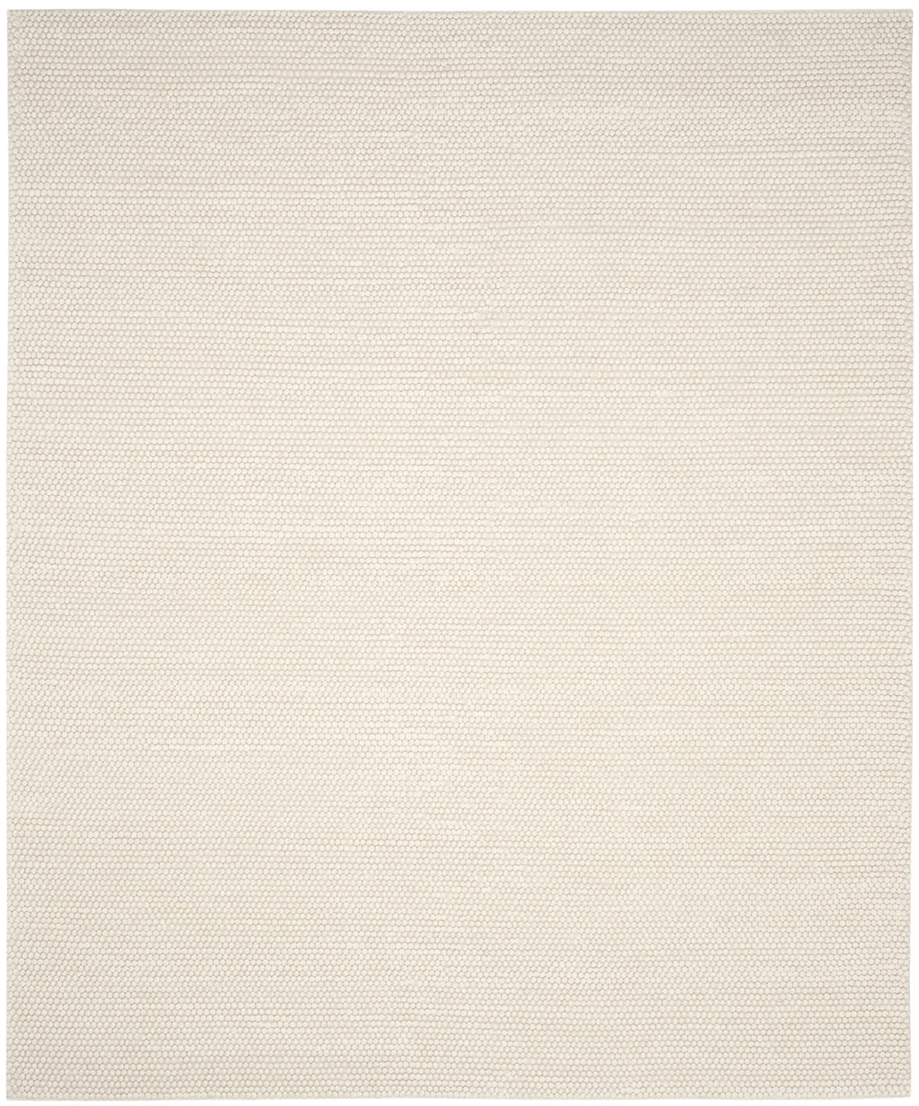 SAFAVIEH Area Rug 6x9 - Natura Collection - Ivory, Handmade Wool Blend, Textured Design, Ideal for Living Room, Bedroom, Dining Space (NAT620A)