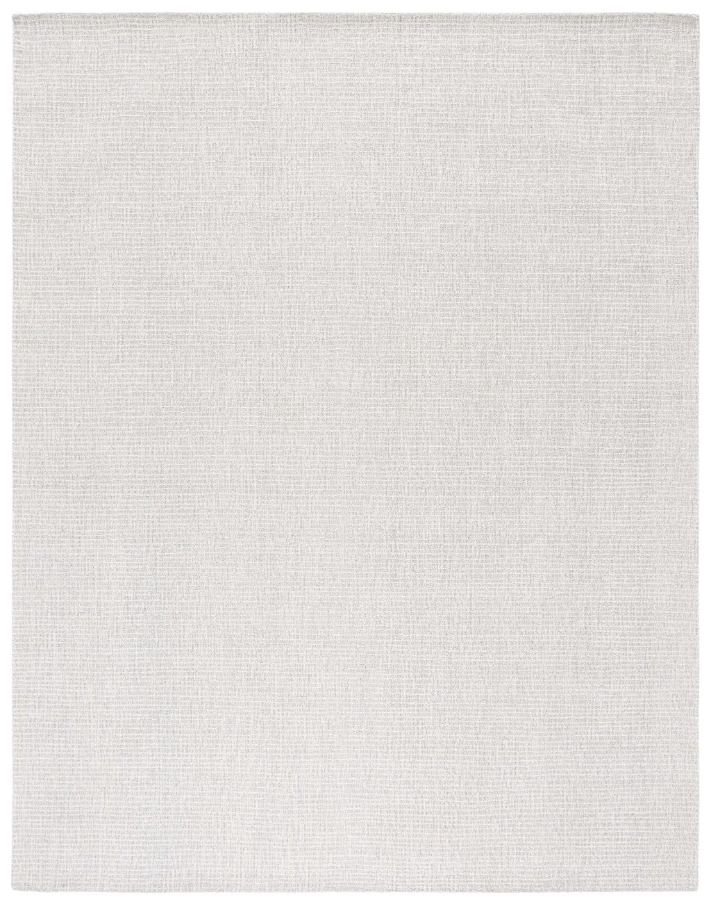 SAFAVIEH Abstract Collection Area Rug - 10' x 14', Light Grey & Ivory, Handmade Wool, Ideal for High Traffic Areas in Living Room, Bedroom (ABT468F)