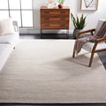 SAFAVIEH Metro Collection 8' x 10' NaturalIvory MET995A Handmade Premium Wool Living Room Dining Bedroom Area Rug