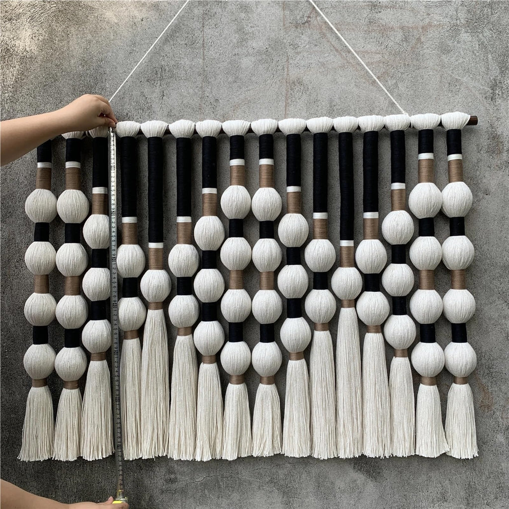 UXALoH6 Hand Woven Tapestry Handmade Wall Hangings Home Decor Sphericity Art Tapestry for Ornament Craft