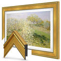 Antique Gold 55" Premiere Deco TV Frame - Compatible ONLY with Samsung The Frame TVs (Fits 2021-2026, LS03A, LS03B, LS03C, LS03D, LS03FA)