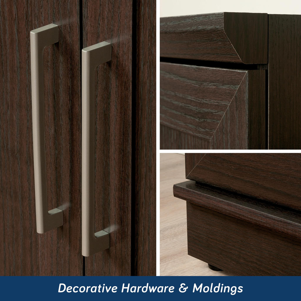 Sauder HomePlus Storage Cabinet/ Pantry cabinets, Dakota Oak finish