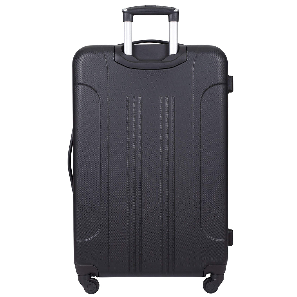 Travelers Club Cosmo Luggage, Black-2 Piece Set (28"/20")
