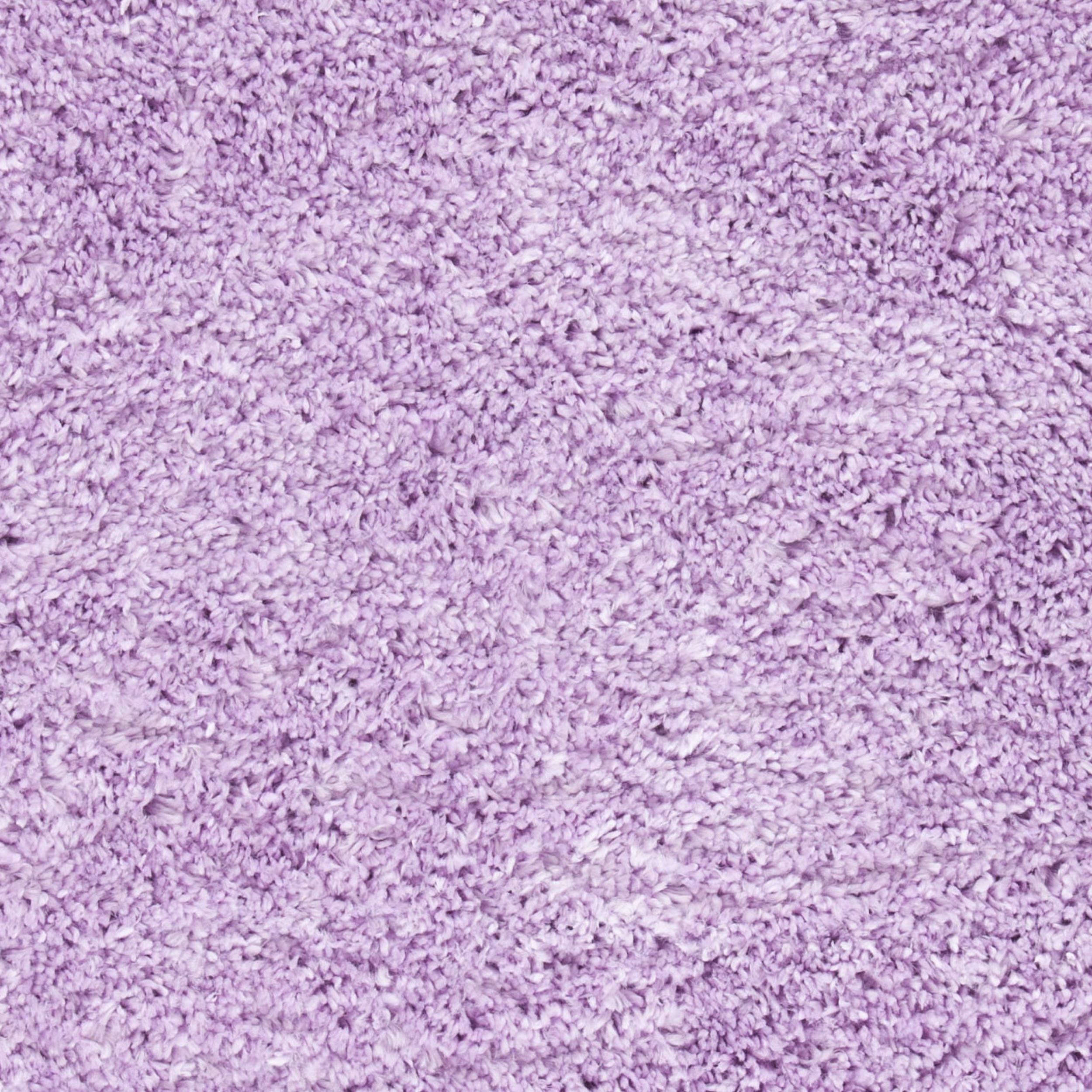 SAFAVIEH August Shag Collection Area Rug - 9' x 12', Lilac, Solid Design, Non-Shedding & Easy Care, 1.2-inch Thick Ideal for High Traffic Areas in Living Room, Bedroom (AUG900V)
