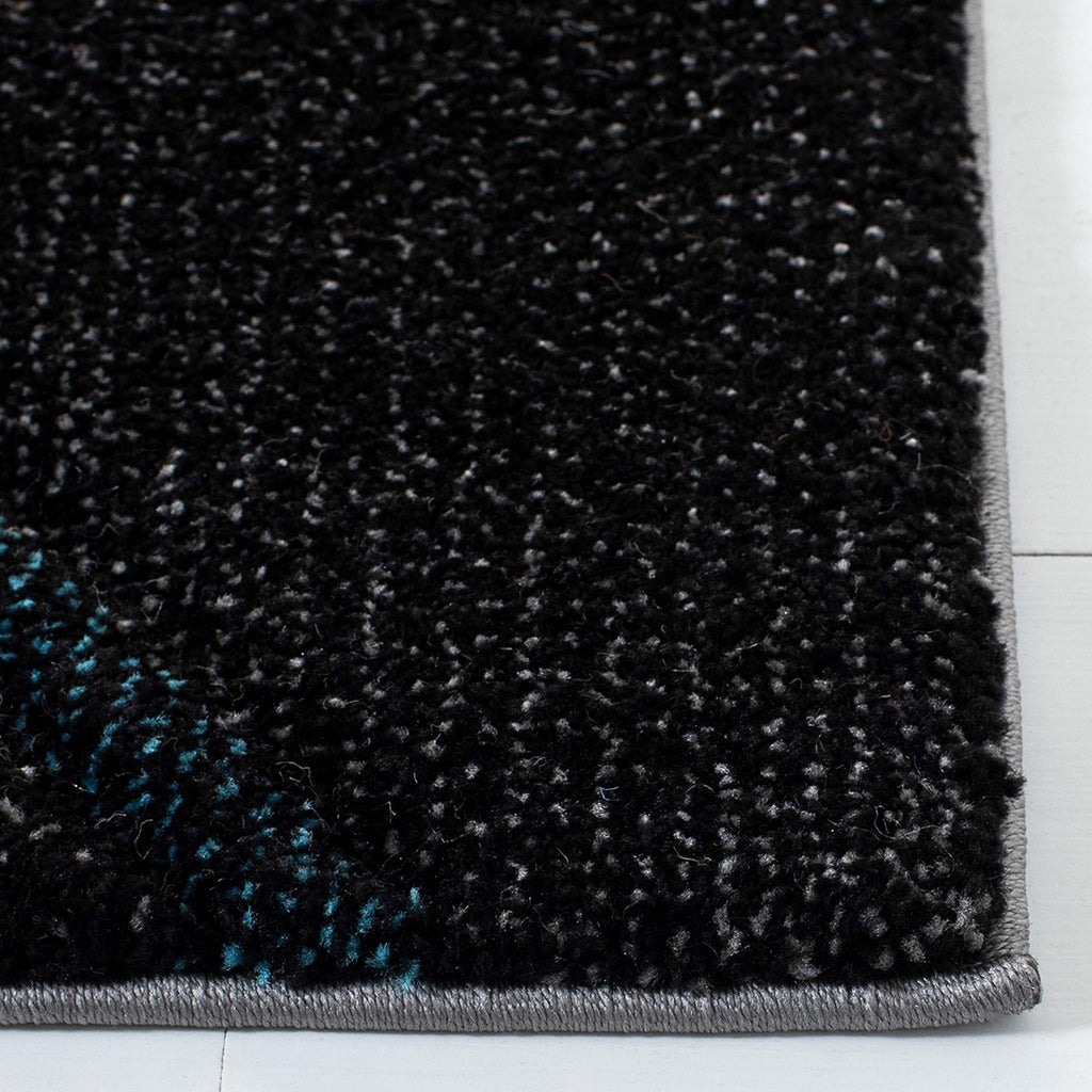 SAFAVIEH Hollywood Collection Area Rug - 10'6" x 14', Grey & Blue, Mid-Century Modern Design, Non-Shedding & Easy Care, Ideal for High Traffic Areas in Living Room, Bedroom (HLW712F)