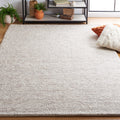 SAFAVIEH Natura Collection Area Rug - 6' x 9', Beige & Ivory, Handmade Wool, Ideal for High Traffic Areas in Living Room, Bedroom (NAT182B)