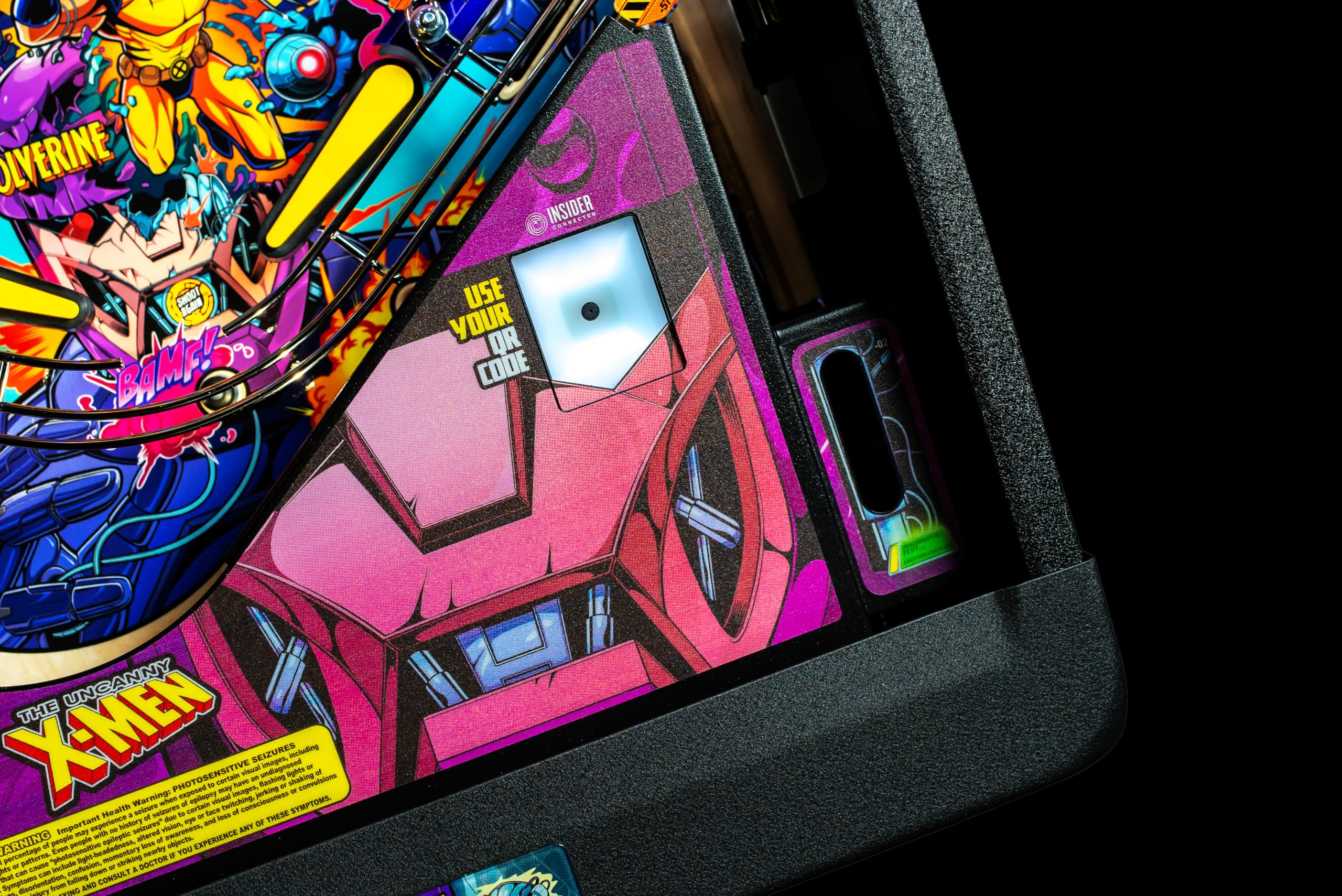 Stern Pinball The Uncanny X-Men with Insider Connected, Premium Edition Arcade Pinball Machine