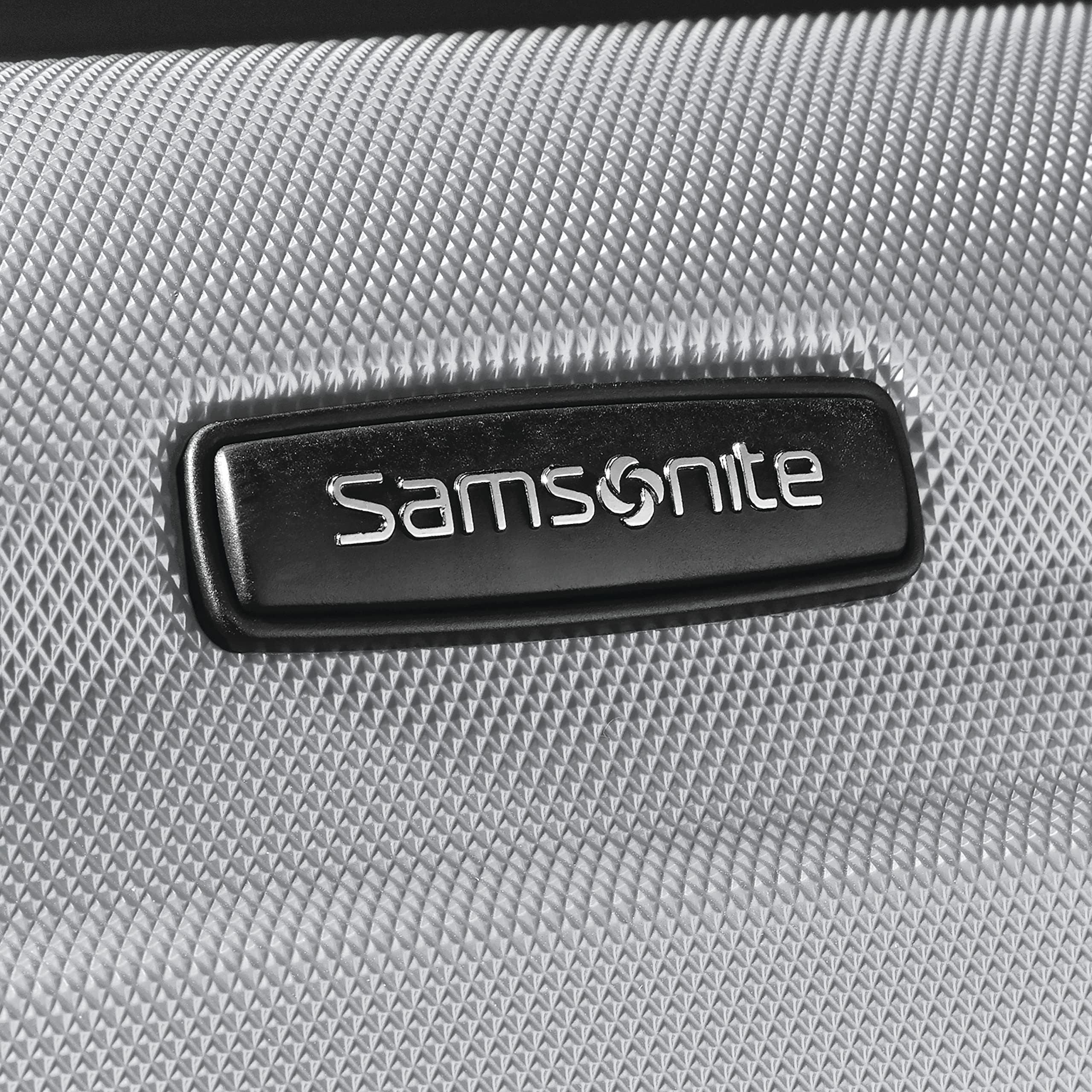 Samsonite Omni PC Hardside Expandable Luggage with Spinner Wheels, Silver, 3-Piece Set (20/24/28)