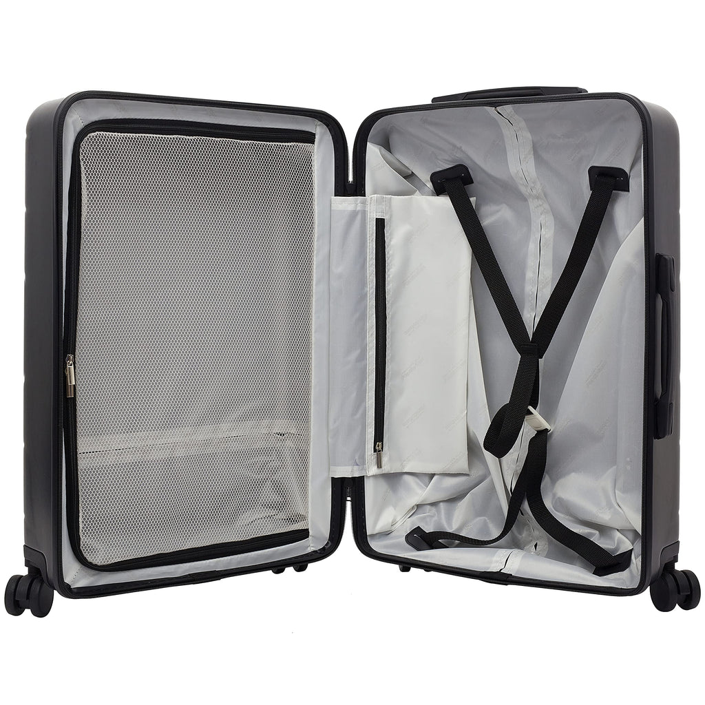 Travelers Club 2PC or 20" Odyssey Luggage Set, Black, 2PC Set