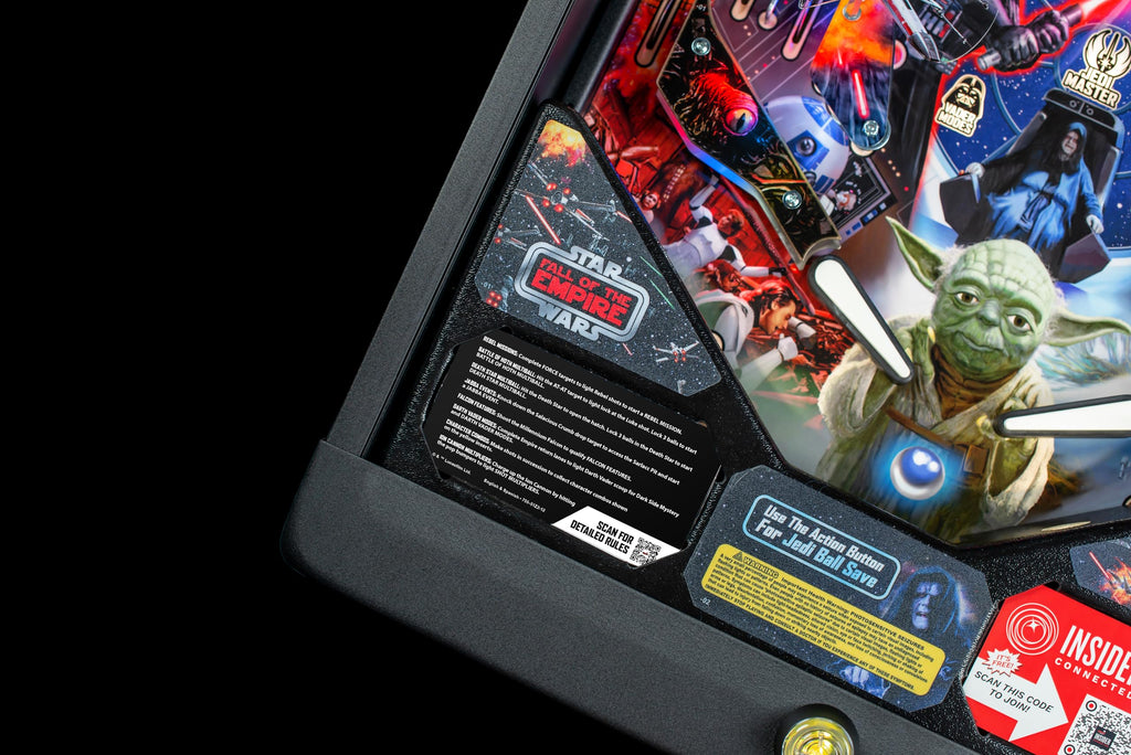 Stern Pinball Star Wars: Fall of The Empire with Insider Connected, Pro Edition Arcade Pinball Machine