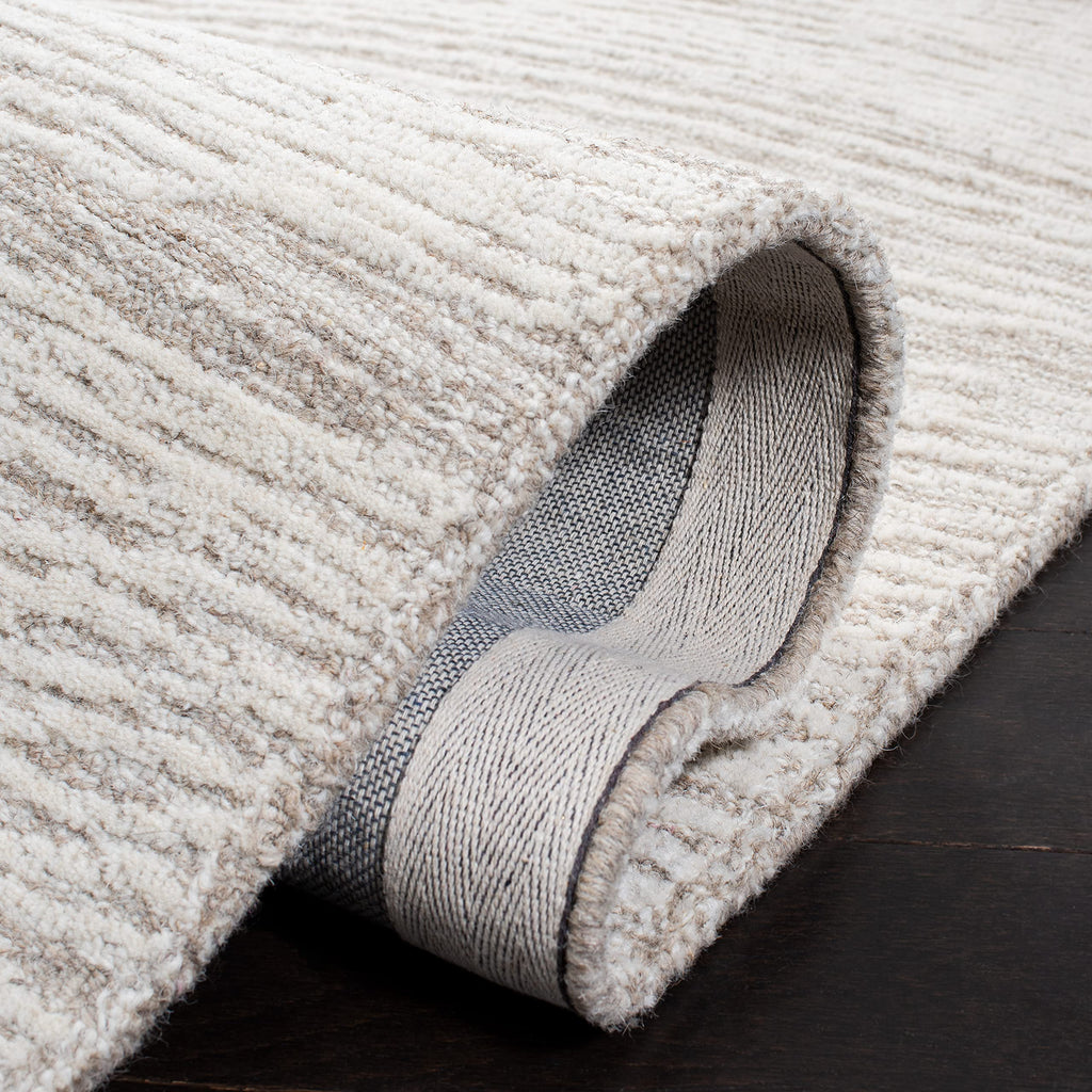 SAFAVIEH Metro Collection 6' x 9' NaturalIvory MET995A Handmade Premium Wool Living Room Dining Bedroom Area Rug