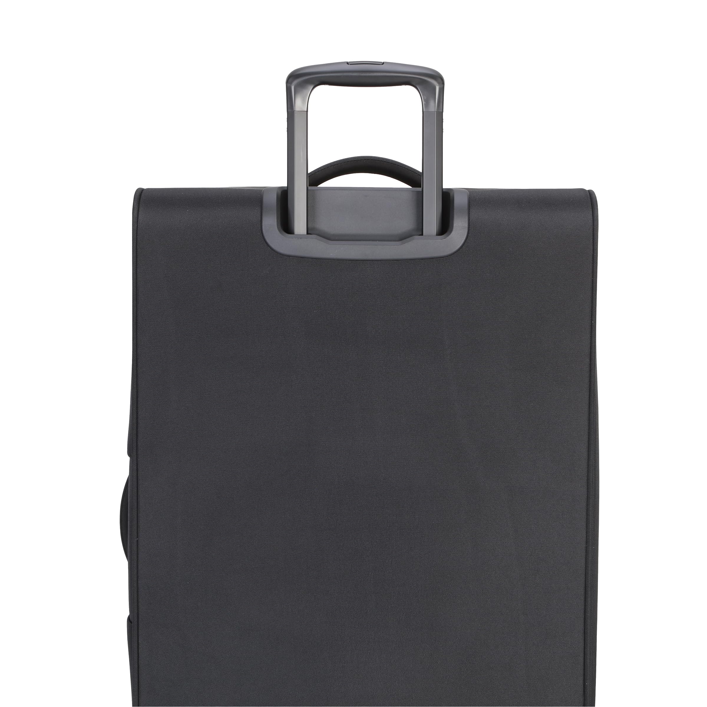 Kenneth Cole REACTION The Venturer 2-Piece Softside 8-Wheel Spinner Luggage Travel Set: 20" Carry-On & 28" Checked Suitcase, Black
