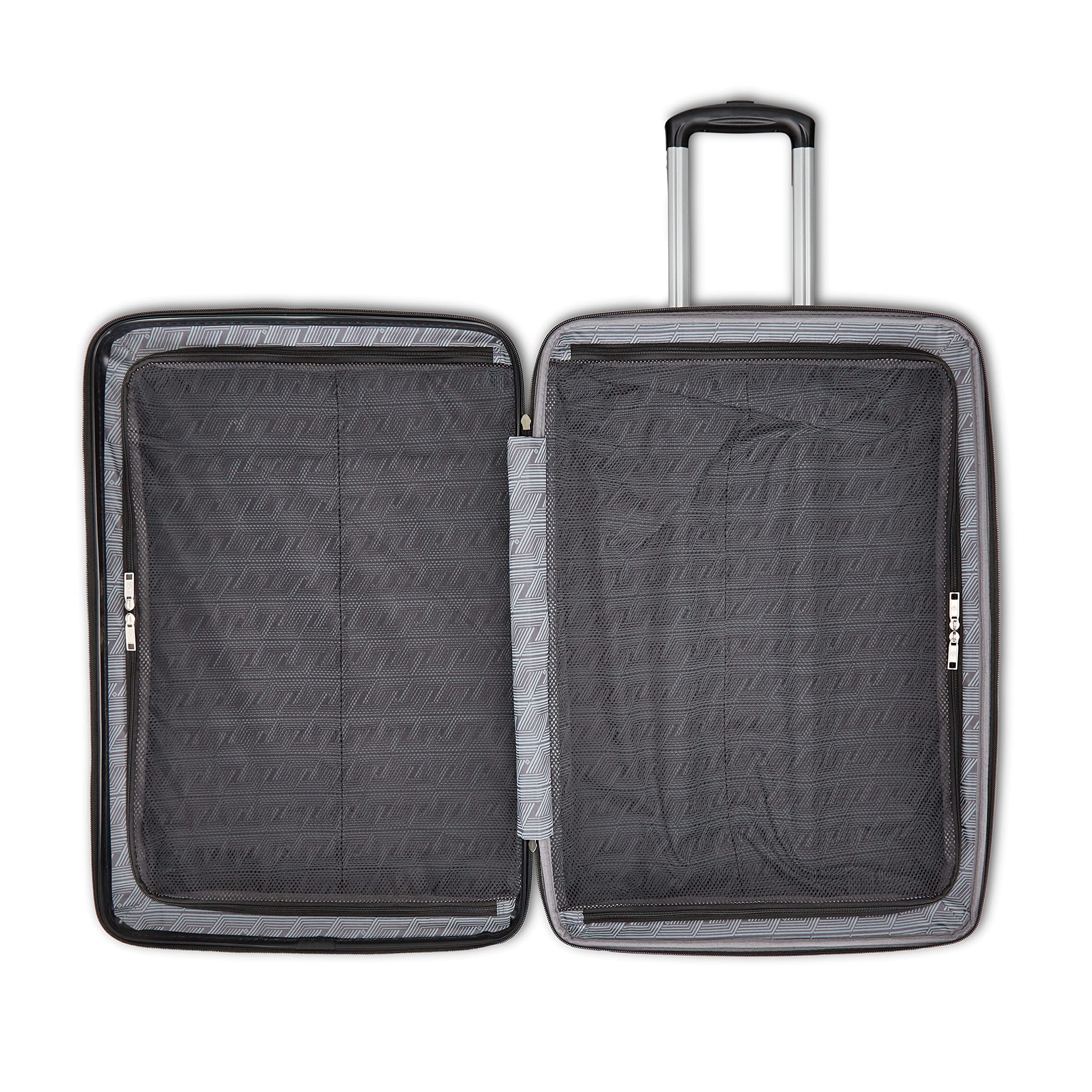 Samsonite Alliance SE Hardside Luggage with Spinner Wheels, Lightweight, 3PC SET (CO/MED/LG) SPINNER, SILVER