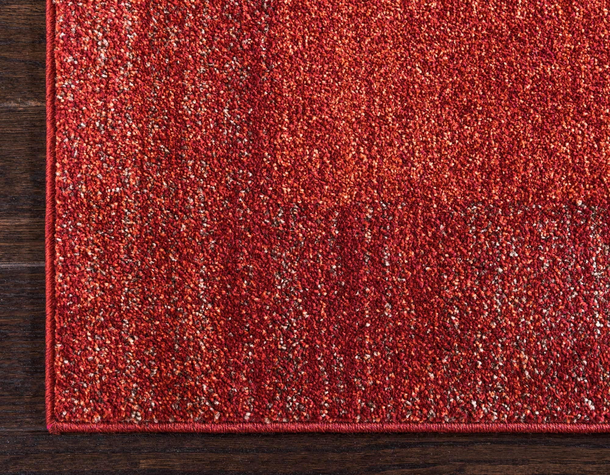 Unique Loom Del Mar Collection Area Rug - Abigail (10' x 13' Rectangle, Terracotta/ Red)