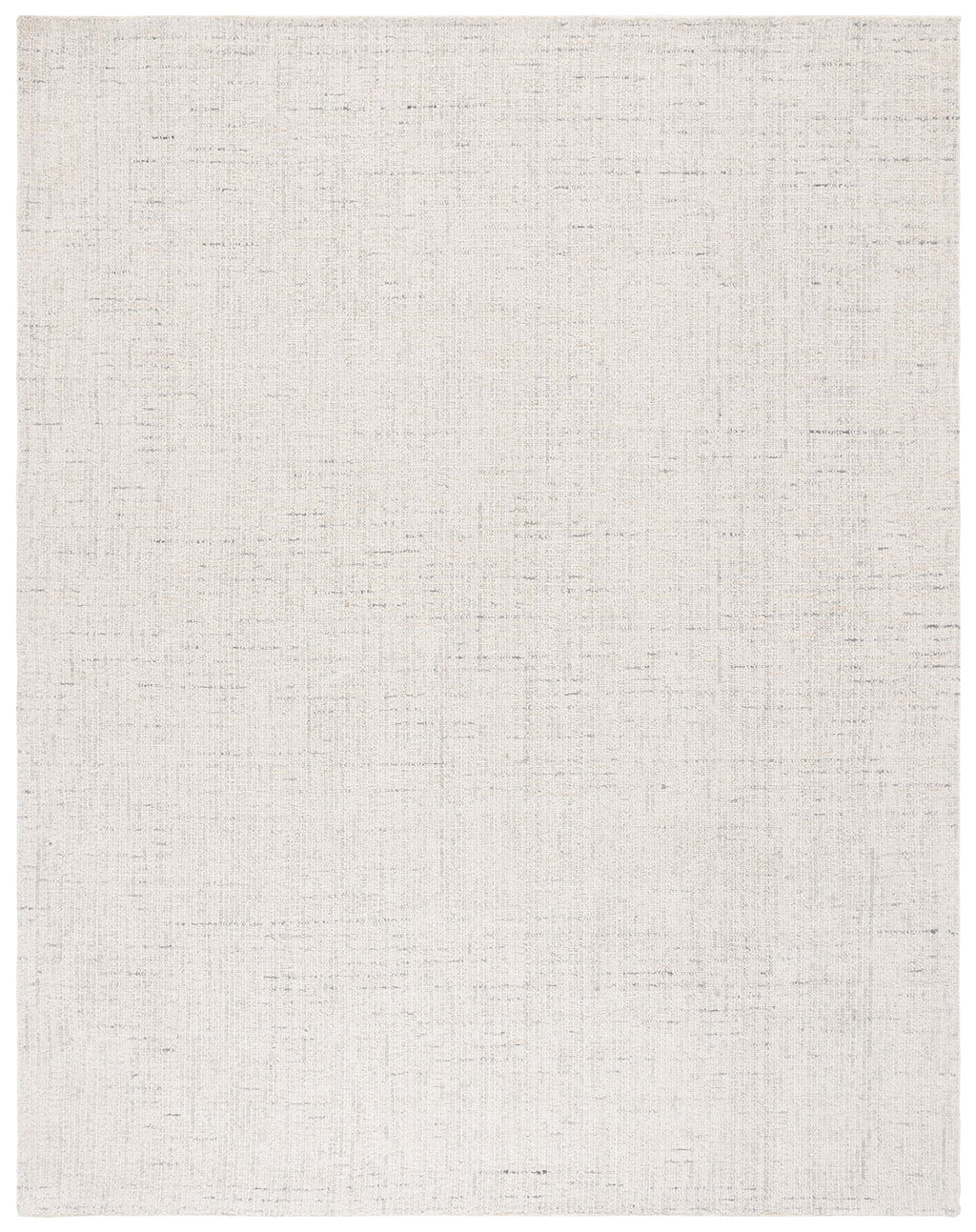 SAFAVIEH Abstract Collection Area Rug - 9' x 12', Ivory & Light Grey, Handmade Wool, Ideal for High Traffic Areas in Living Room, Bedroom (ABT468K)