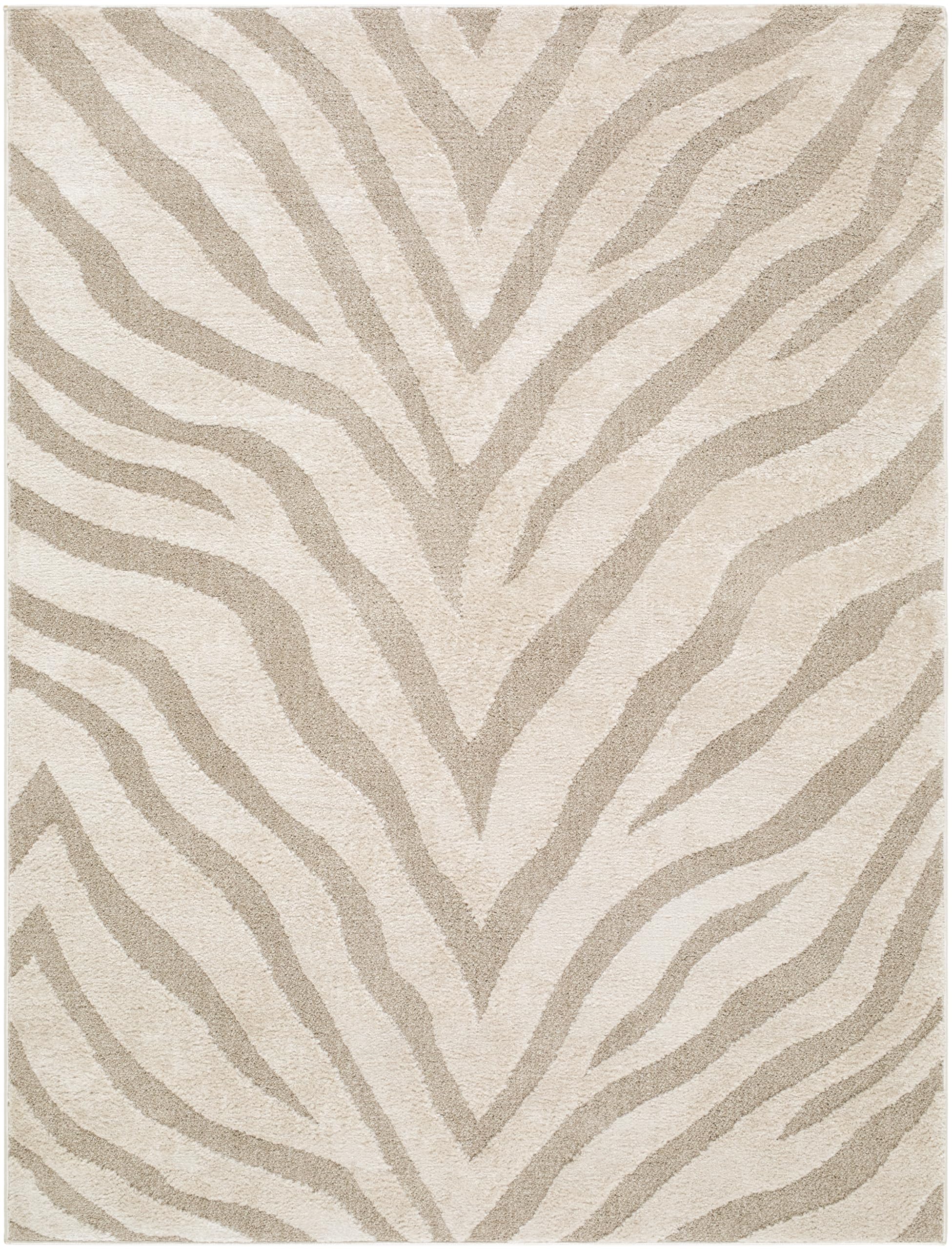 Livabliss x Rachel Zoe The Studio Edit Modern Area Rug, 7'10" x 10', Gray/Oatmeal