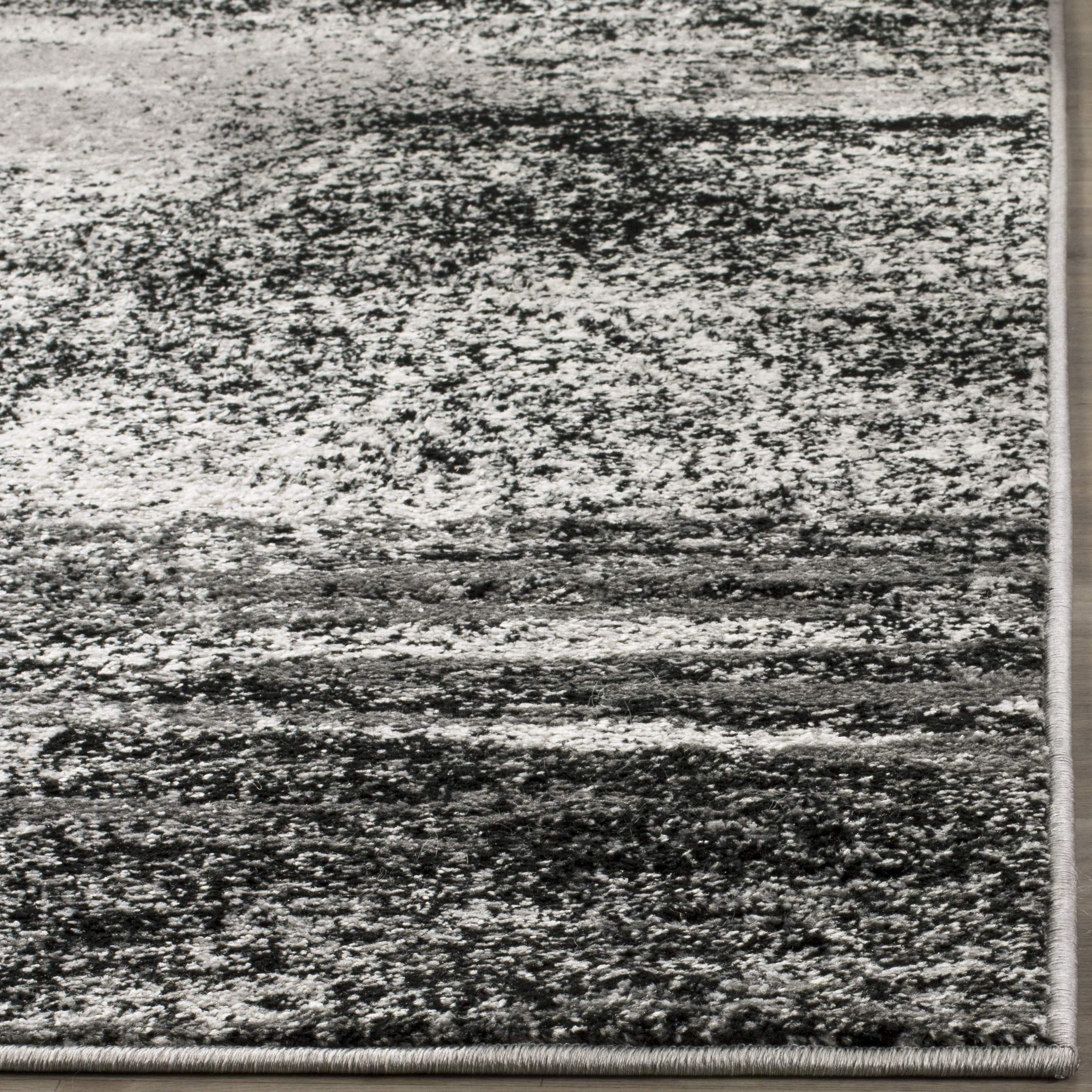 SAFAVIEH Adirondack Collection X-Large Area Rug - 12' x 18', Silver & Multi, Modern Abstract Design, Non-Shedding & Easy Care, Ideal for High Traffic Areas in Living Room, Bedroom (ADR112G)