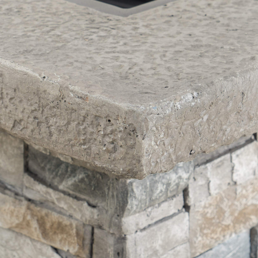 Christopher Knight Home Crestline Outdoor Fire Pit, Natural Stone