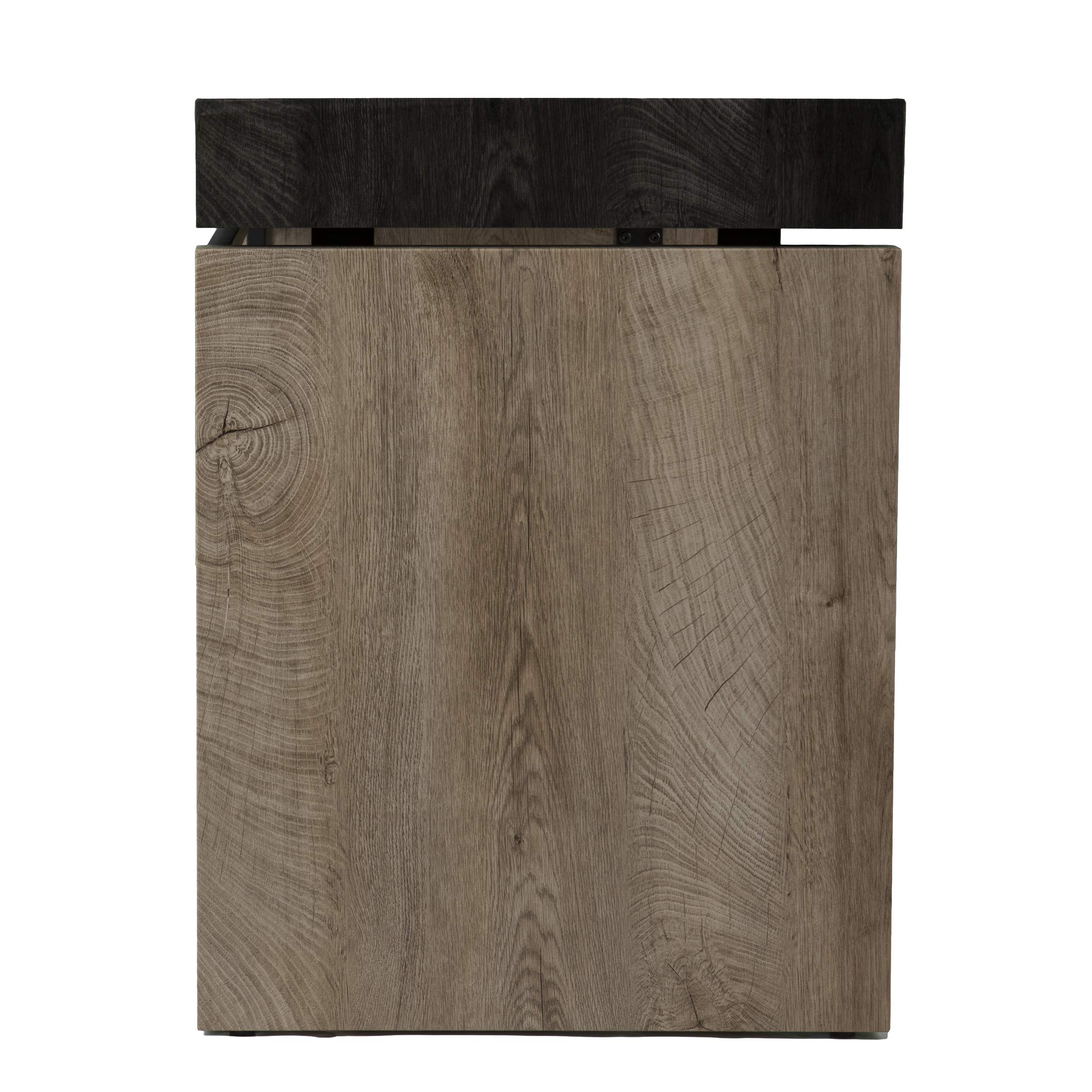 SEI Furniture - Hapsford Writing Desk - Transitional Design, Black Iron and Wood - Ideal for Home Office, Bedroom (HO1142637)
