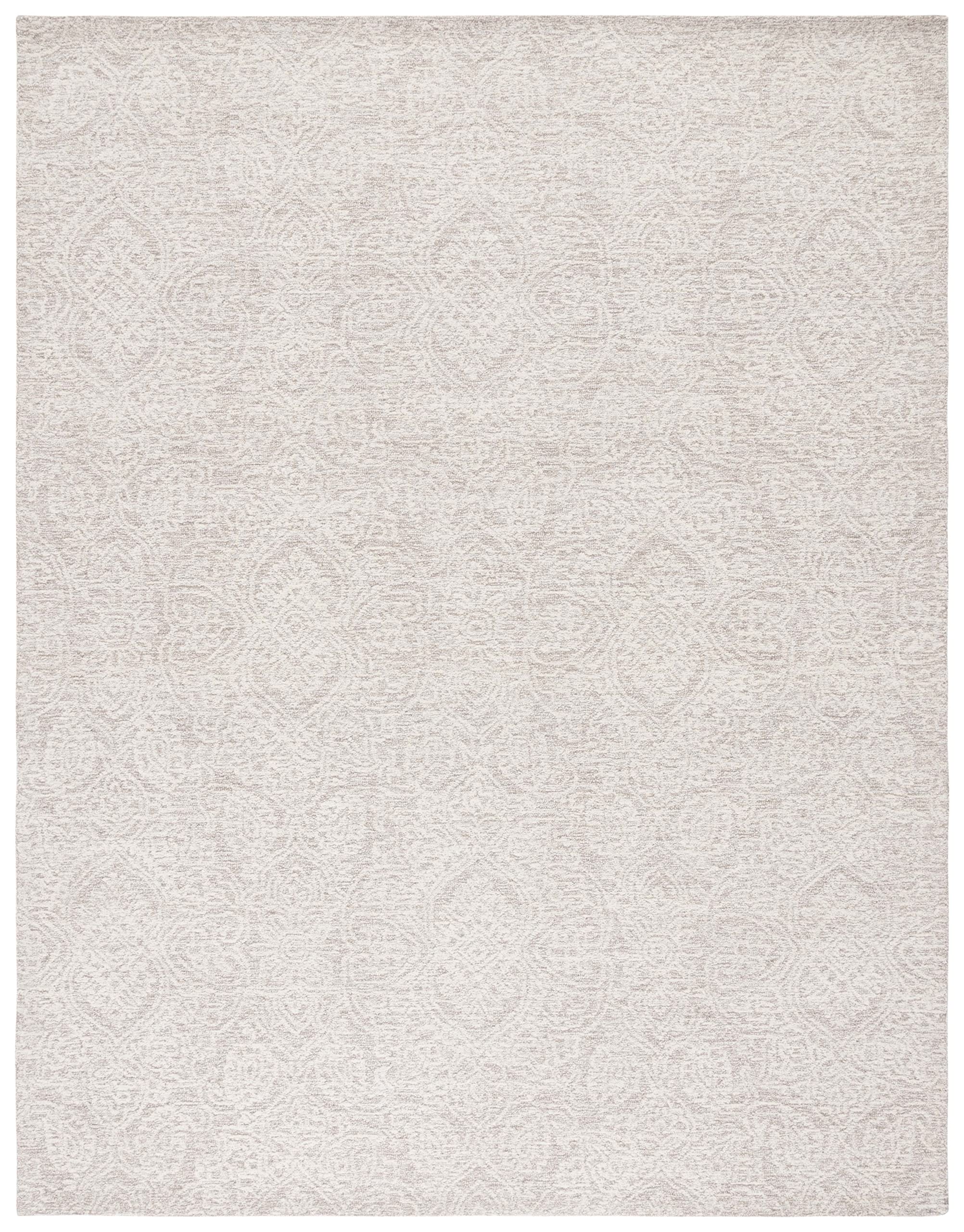 SAFAVIEH Area Rug 10x14 - Metro Collection - Large - Natural & Ivory, Handmade Wool, Ideal for Living Room, Bedroom, Dining Space (MET998A)