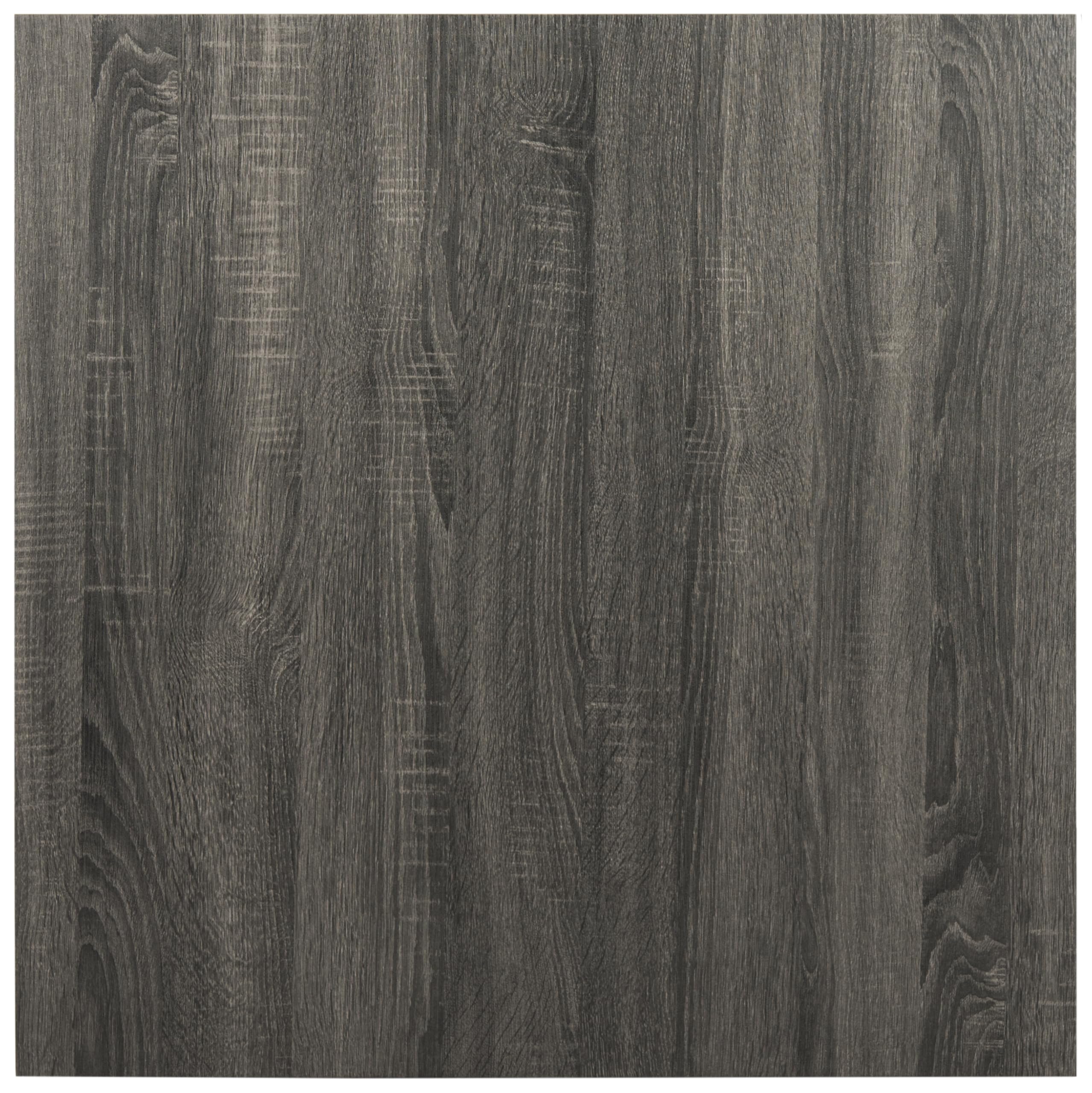 Safavieh Home Collection Amalya Modern Dark Grey Square Coffee Table