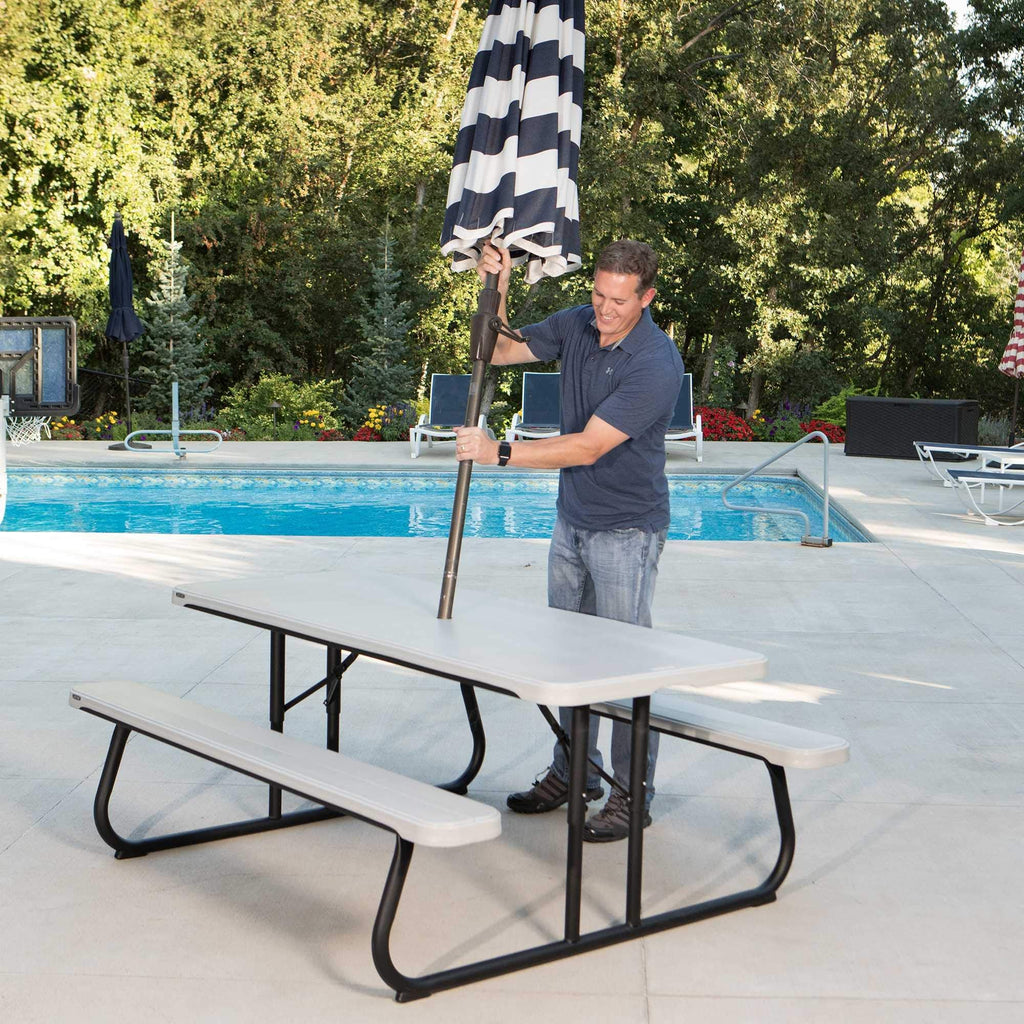 Lifetime Folding Picnic Table, 6-Foot