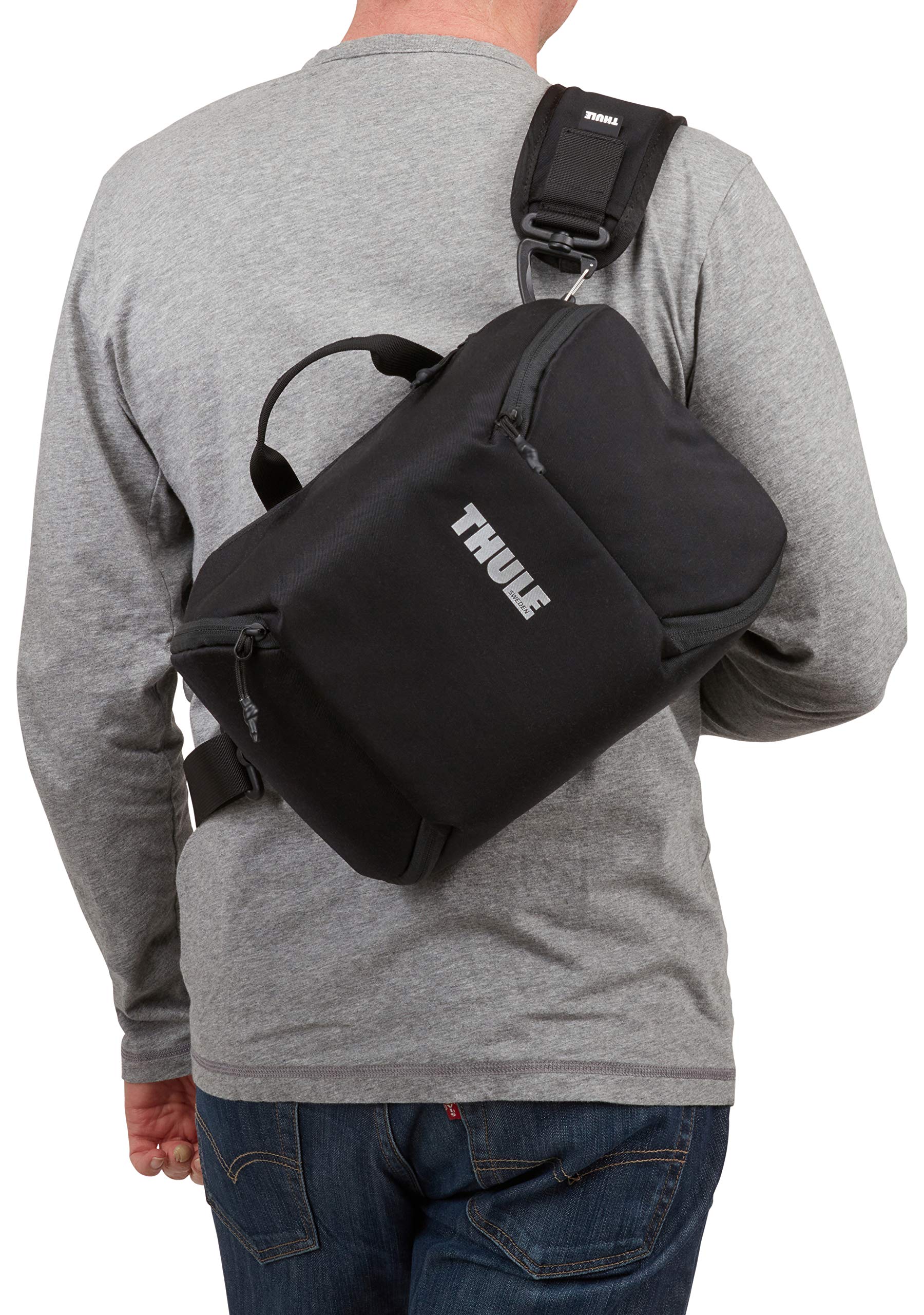 Thule Covert Camera Backpack 24L, Modular Internal Organization, Fits 14" Laptop & 11" Tablet, Includes Padded Shoulder Bag