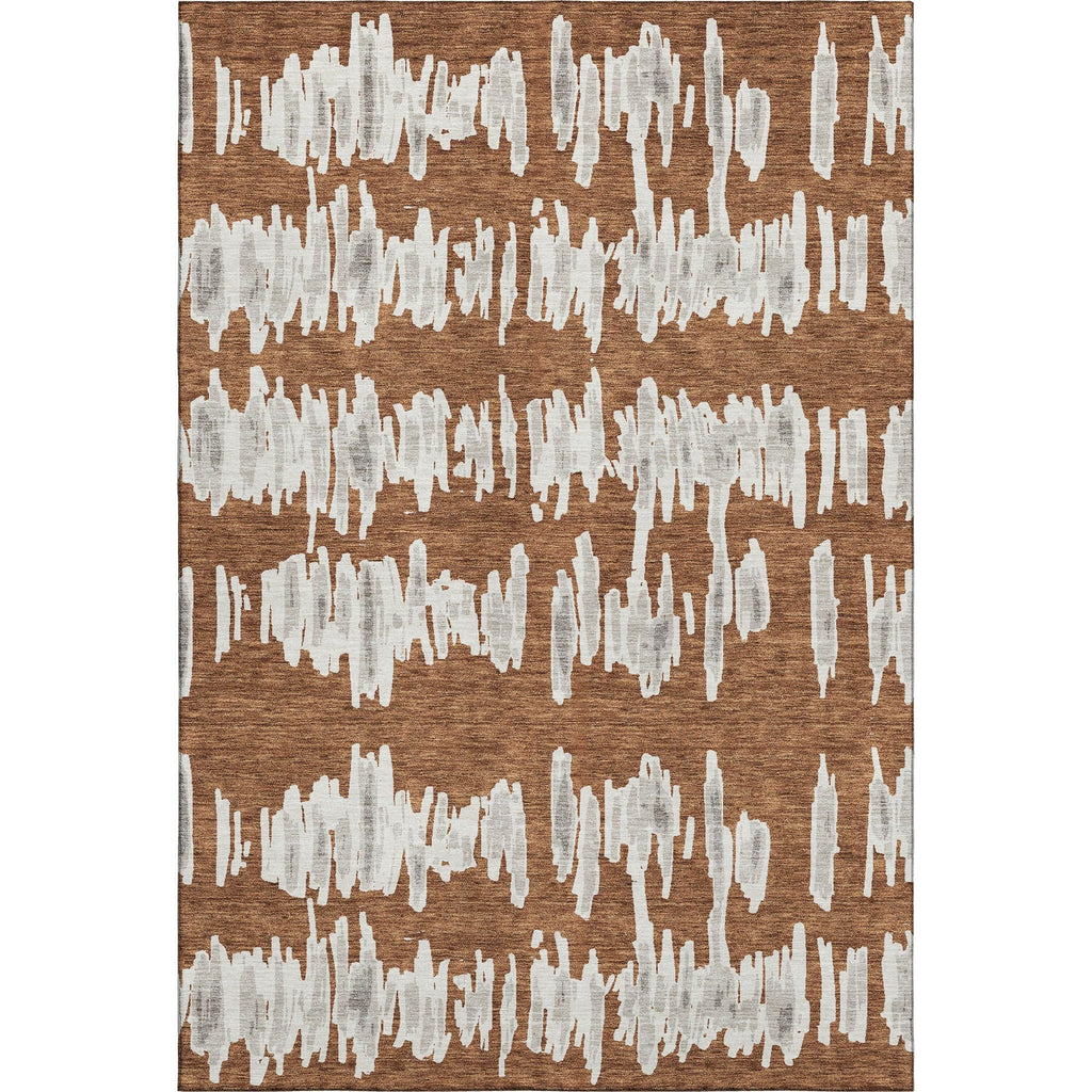 Addison Rugs Mayfield AMF905 Paprika 10' x 14' Indoor Premium Machine Washable Runner Rug, Silky Soft, Easy Clean, Non Shedding, Bedroom, Living Room, Dining Room, Kitchen, Patio Rug