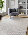 Livabliss x Vivir Andreas Modern Area Rug, 9' x 12', Tan, (9' x 12')