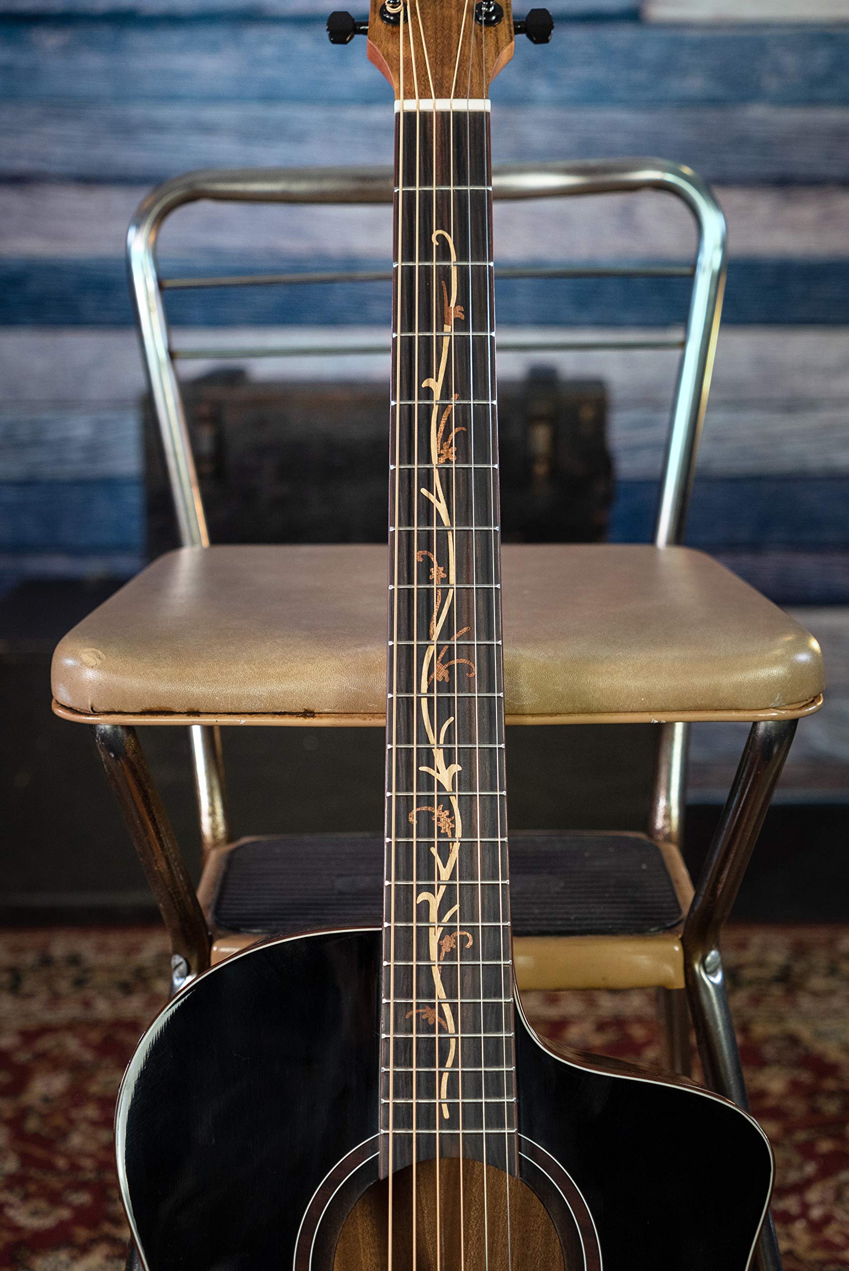 Washburn Bella Tono Vite S9V Studio Cutaway Acoustic Electric Guitar (BTS9VCECH-D)