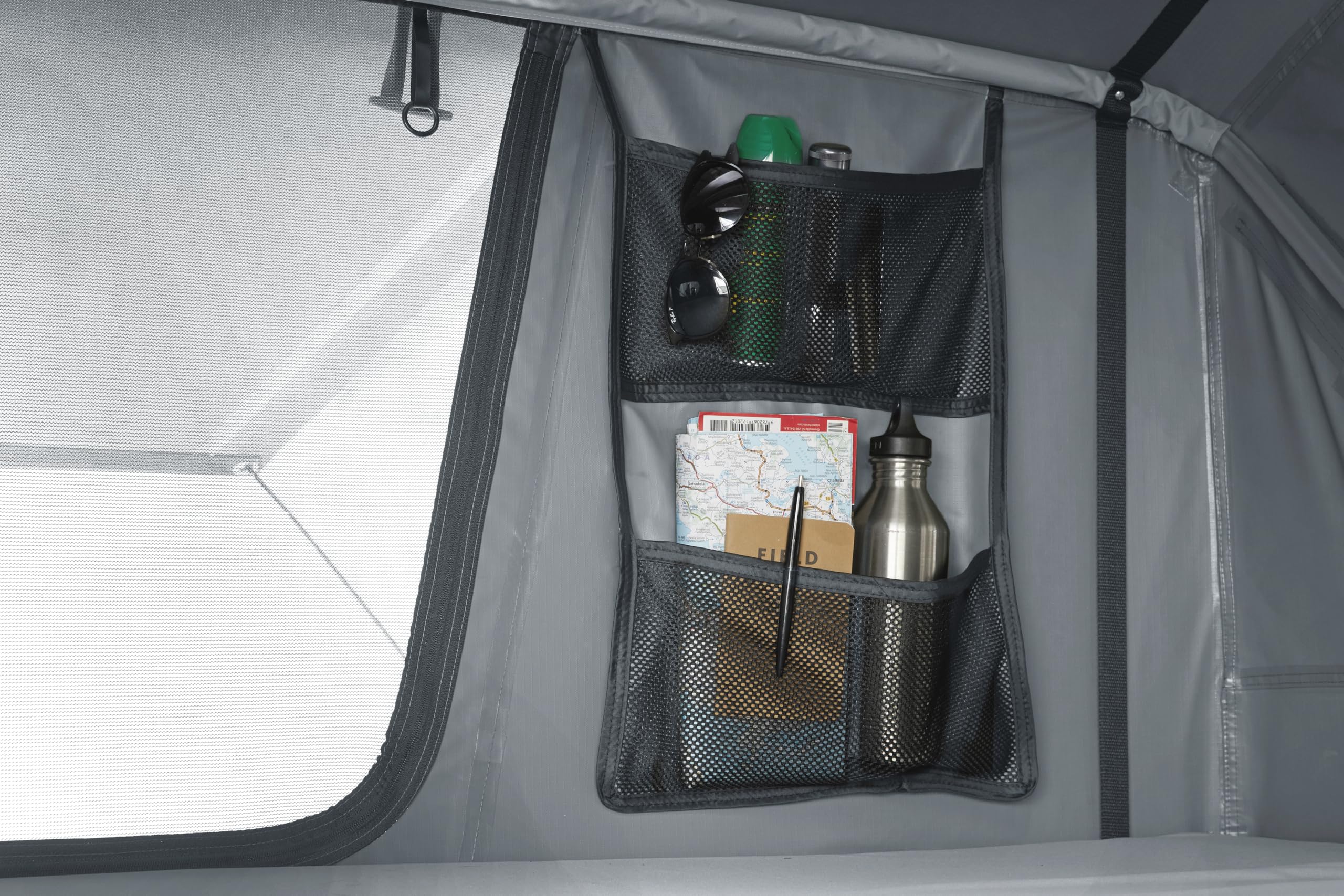 Thule Foothill 2 Person Rooftop Tent, Large Windows and Breathable mesh Panels, Includes Mattress, Low-Profile Design