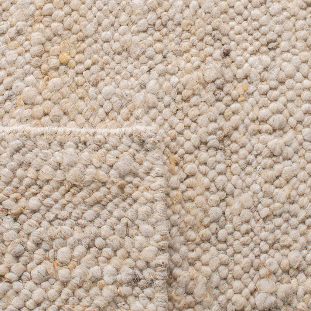 SAFAVIEH Area Rug 8x10 - Natura Collection - Large - Ivory, Handmade Wool, Ideal for Living Room, Bedroom, Dining Space (NAT263A)
