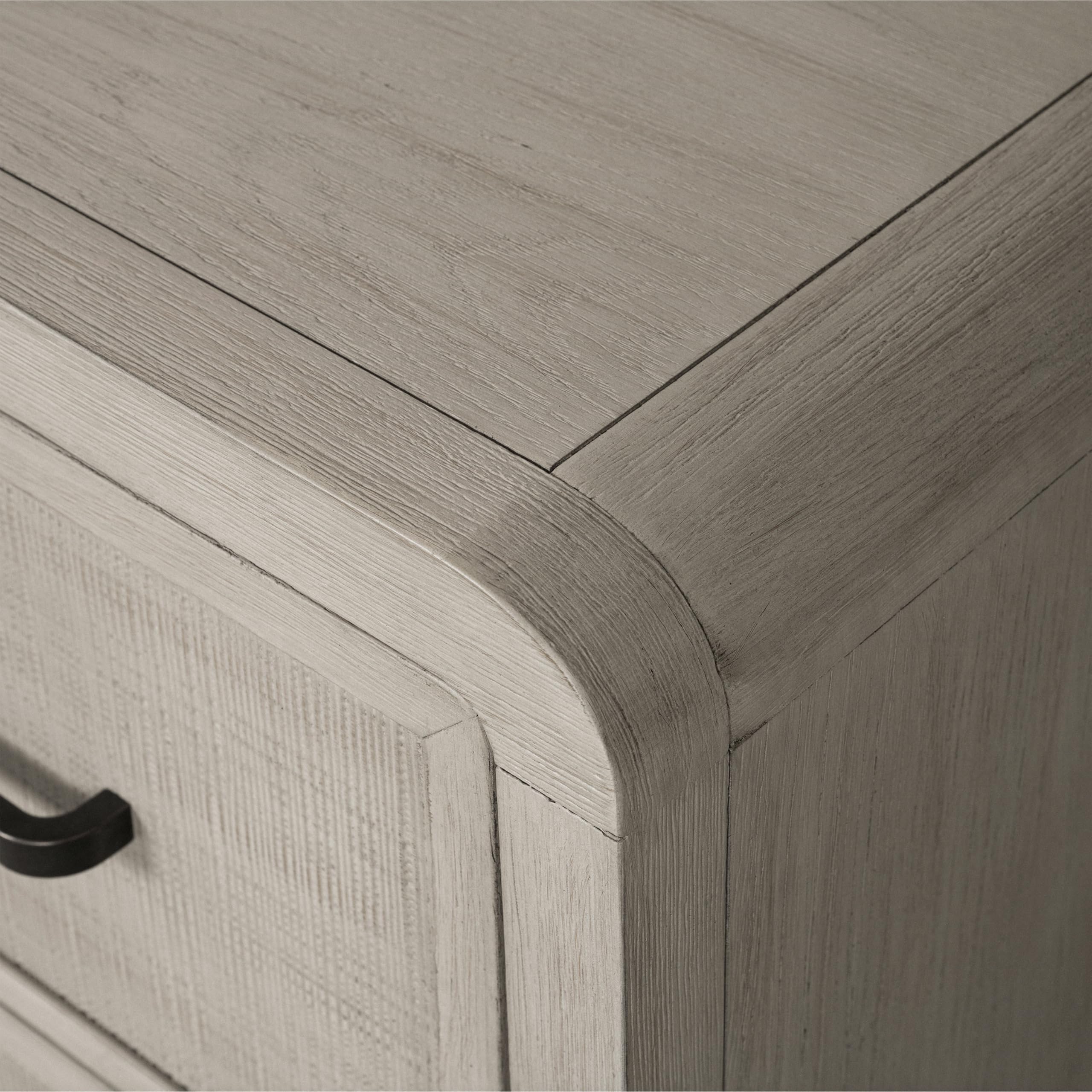 Furniture of America Austin Modern Solid Wood 24-inch 2-Drawer Nightstand with USB Ports, Cedar Bottom Drawer, No Assembly Required for Bedroom, Guest Room, Natural Oak