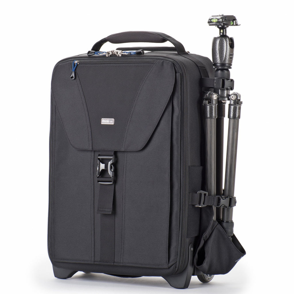 Think Tank Airport TakeOff V2 2 Wheel Rolling Carry-On Camera Shoulder Bag for Photography and Video Equipment - Black