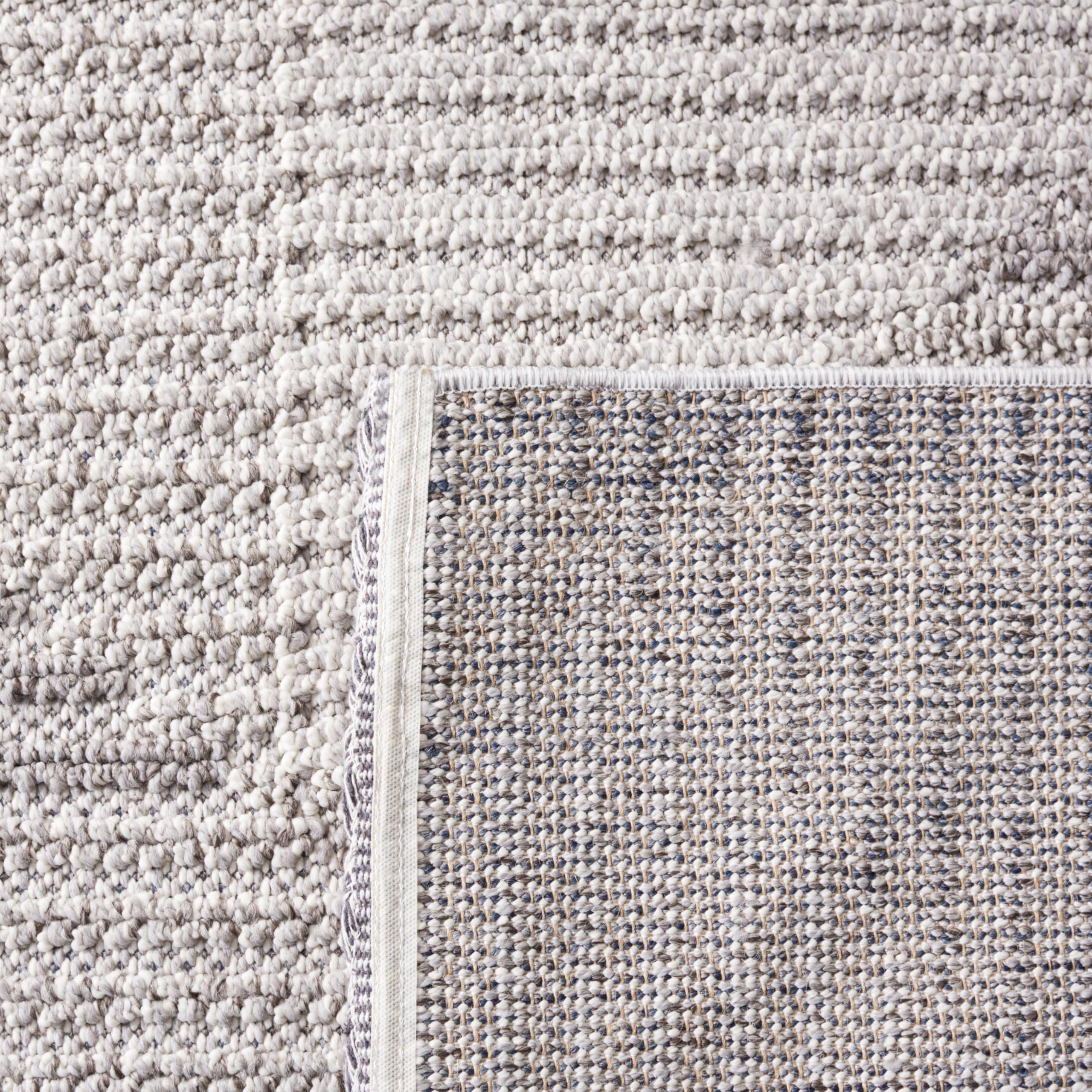 SAFAVIEH Area Rug 9x12 - Global Collection - Large - Light Grey & Grey, Non-Shedding & Easy Cleaning, Ideal for Living Room, Bedroom, Office, Dining Space (GLB400F)